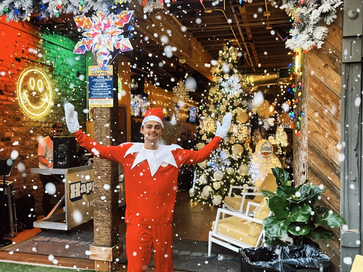 There&rsquo;s snow place like Happy ❄️ &lsquo;Tis the season to get elfed up!