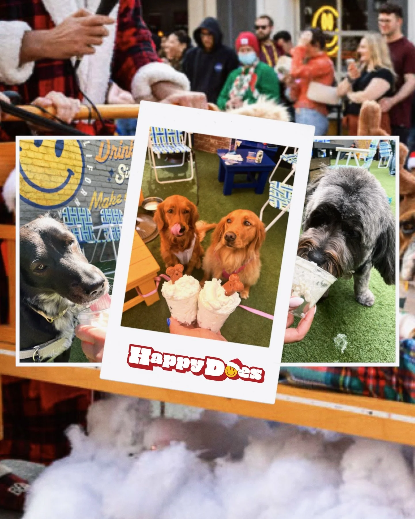 It&rsquo;s the most wonderful time of the year! 🎄🐶 We can&rsquo;t wait to see all the pups at the @gaslampquarter Pet Parade! Keep the party going at the Happy Pup Pit Stop for FREE Pup Cups and $1 Patties. Happy Howlidays!
