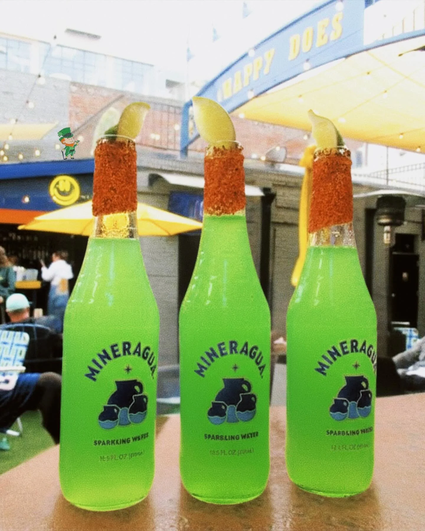 It&rsquo;s our LUCKY day! 🍀🌈✨ Sip on all the Irish whiskey &amp; green Happy Juice + catch the @wbcbaseball Final. LFG USA! See you at 3PM! #StPatricksDay