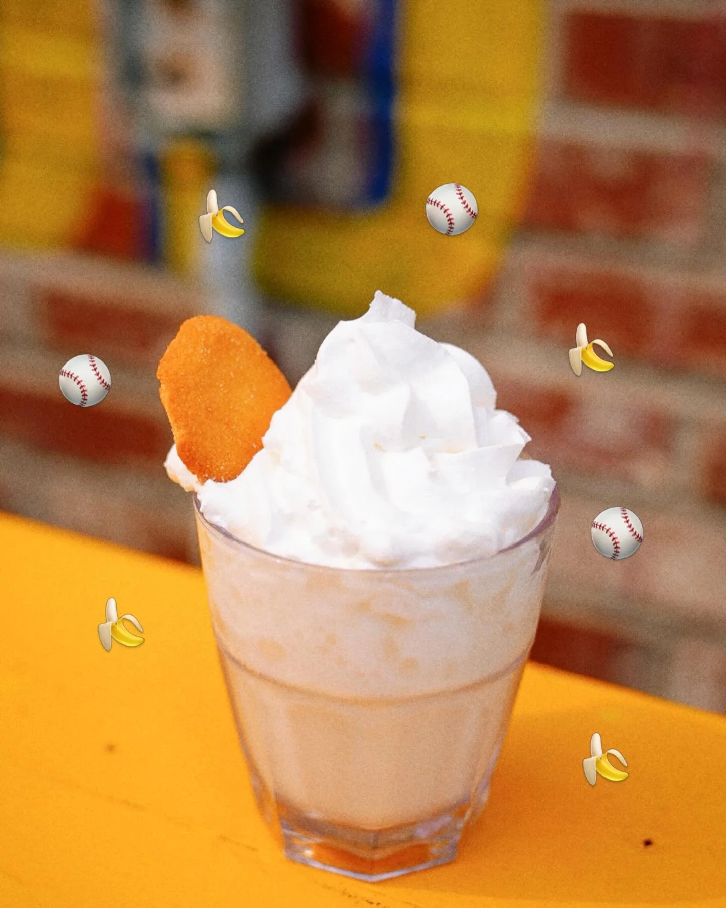The Banana Ball is swinging into town! 🍌⚾️ Hold onto the Dancing Banana made with cr&egrave;me de banana liqueur, RumChata, whipped cream and topped with a Nila wafer. Available 3/21-3/22! @thesavbananas