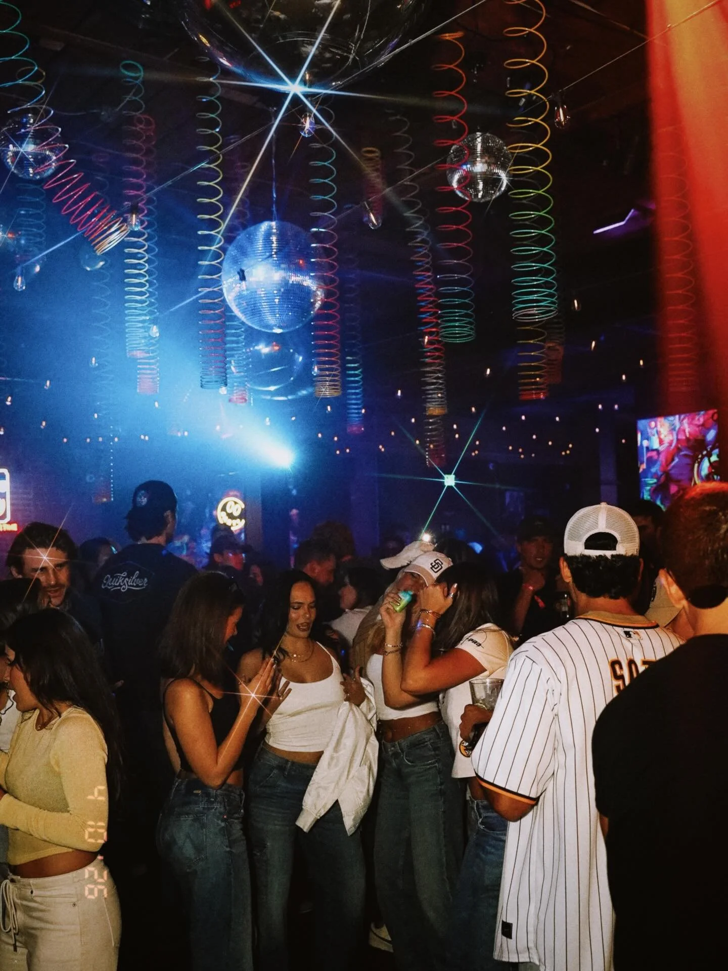 First we Padres, then we PARTY 🪩 Meet you at CLUB HAPPY tonight with @djakrite and Saturday with @macaysa at 9pm. NO cover!