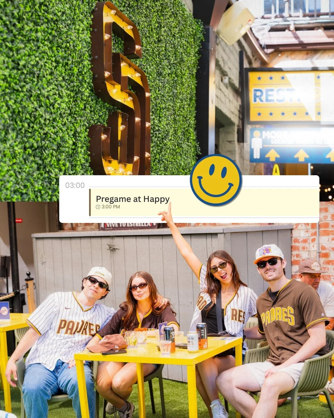 Open for baseball! See you today, 4/14 and Wednesday, 4/15 at 3PM! ⚾️