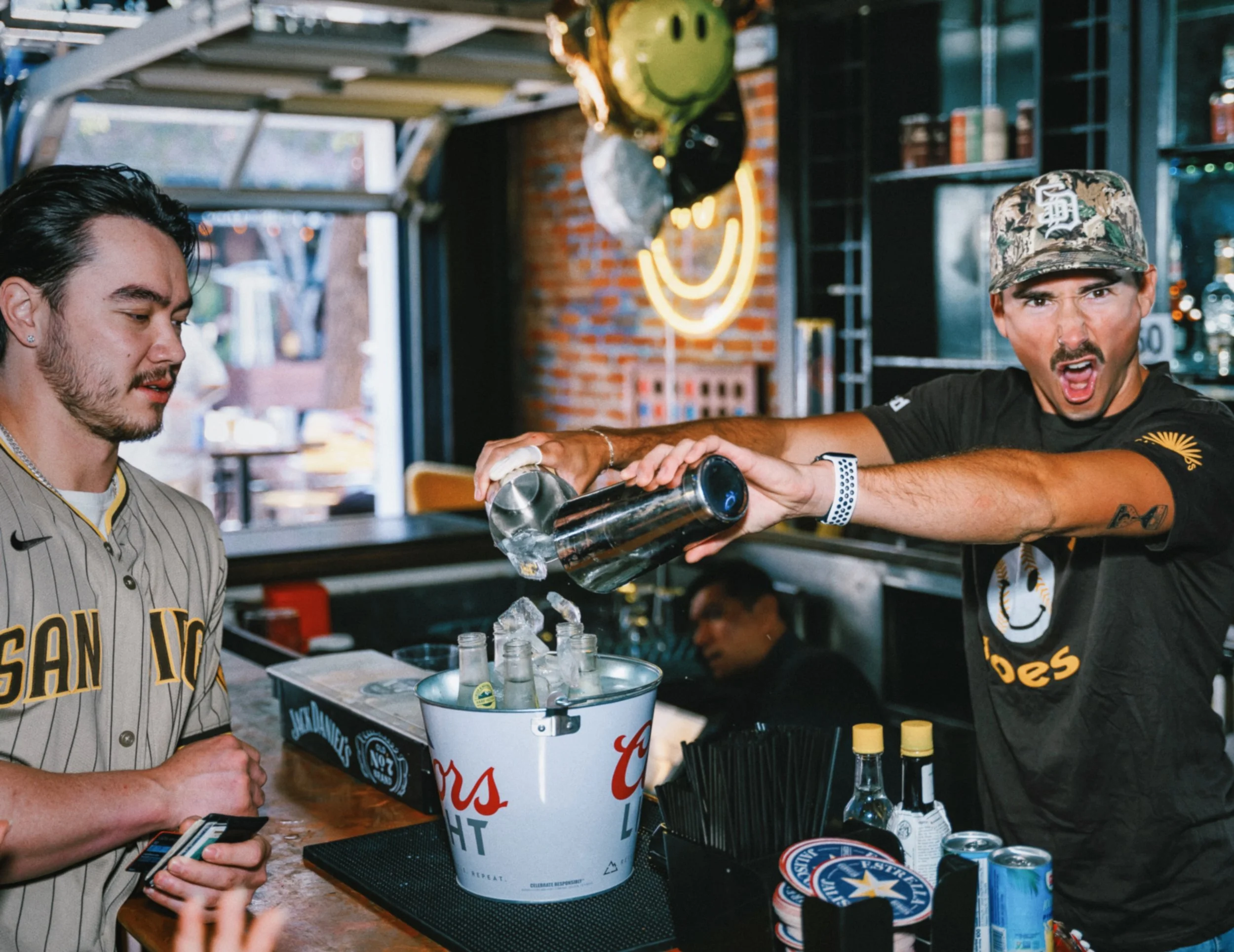 Tim says to BUCKET UP! 🗣️🪣 Get game day bucket specials before heading to the @padres vs. @phillies game!