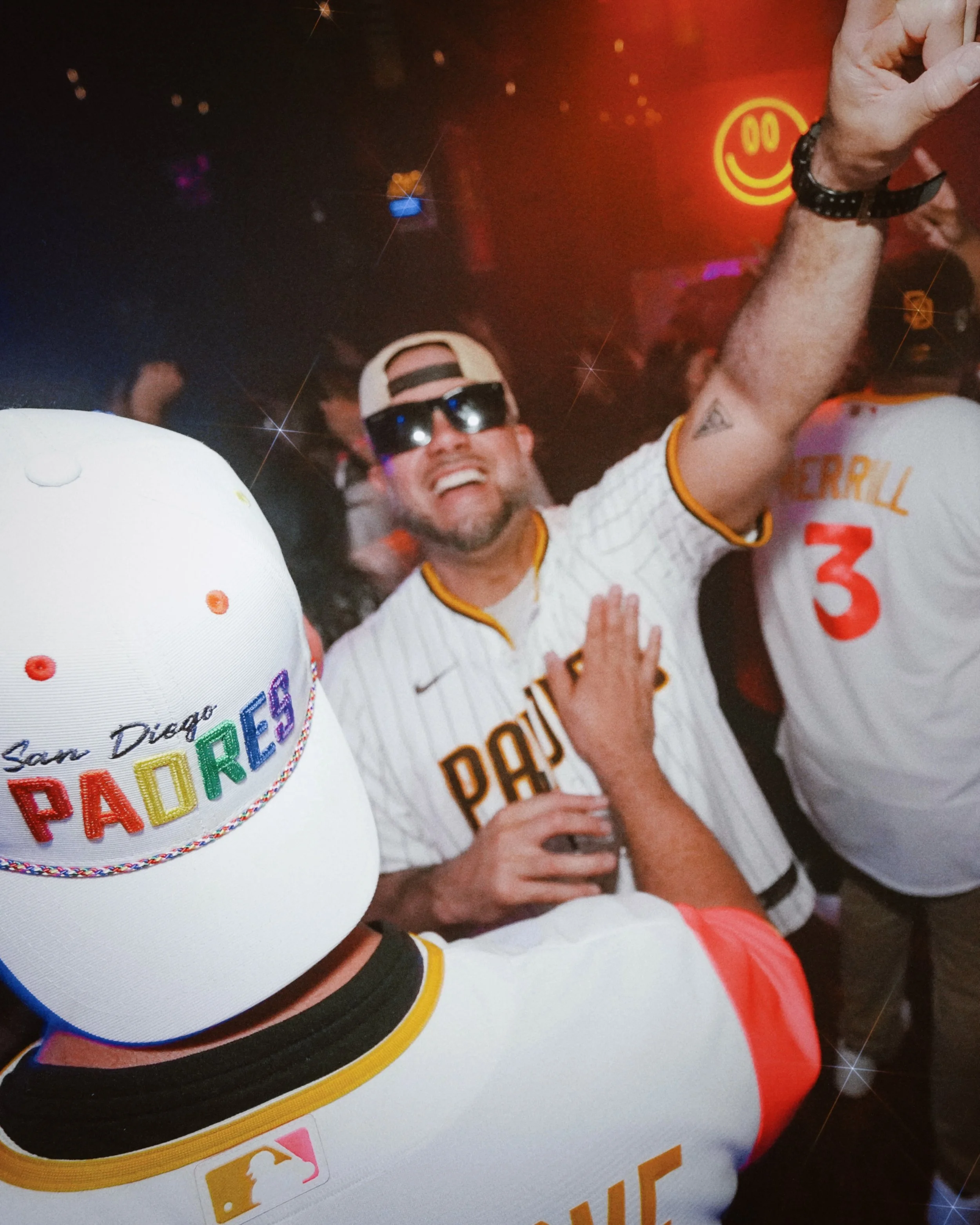 The PADRES are back home! Head to Happy before the @padres play then keep the party going after the game at CLUB HAPPY! NO Cover.

🪩 6.5: @djjstylez 
🪩 6.6: @macaysa
