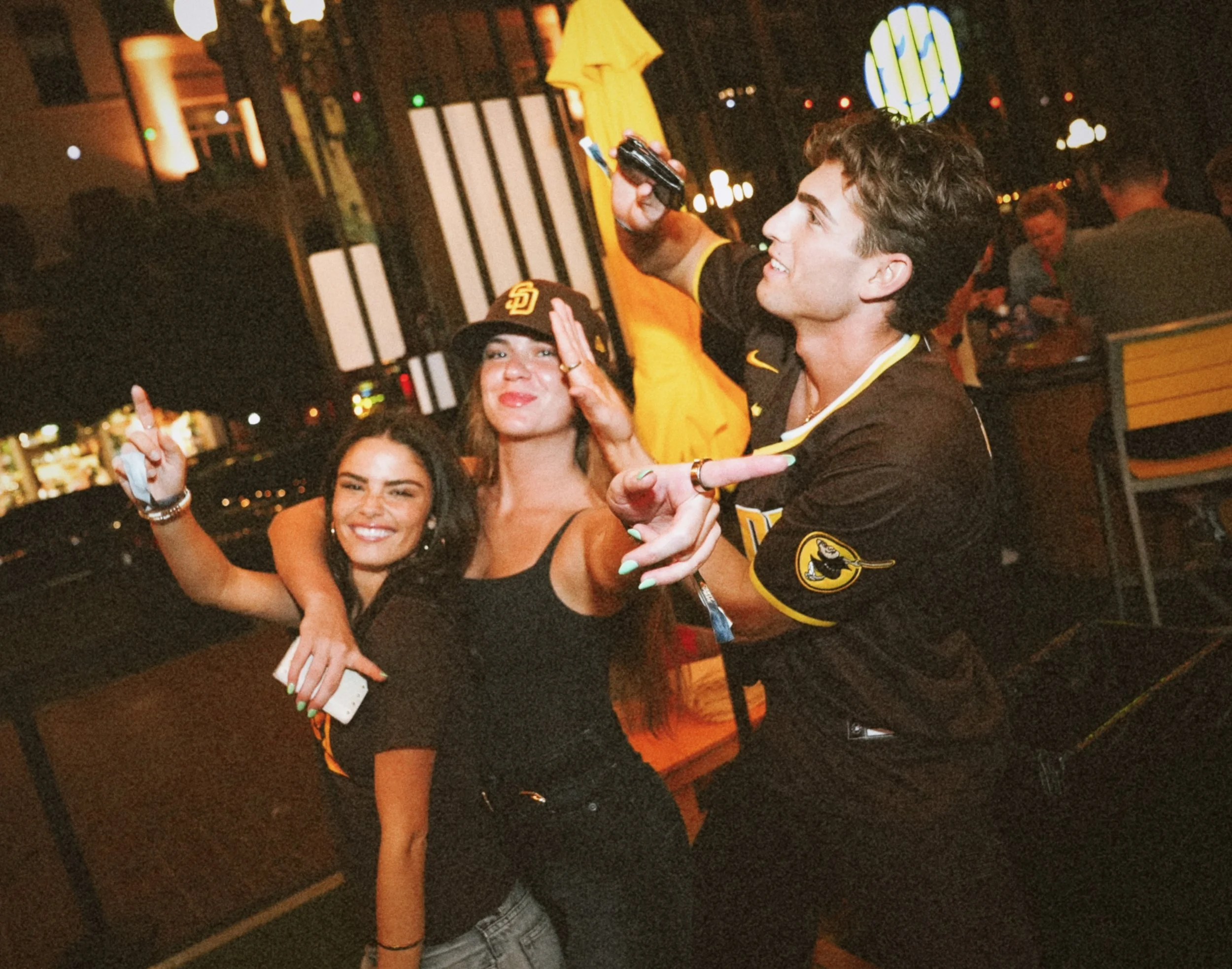 Your Padres game day one-stop shop! 🫡 4 rooms to get HAPPY. Grab a drink on the patio, play in the game hall, be a popstar in the karaoke room and dance it out in Club Happy. No cover!