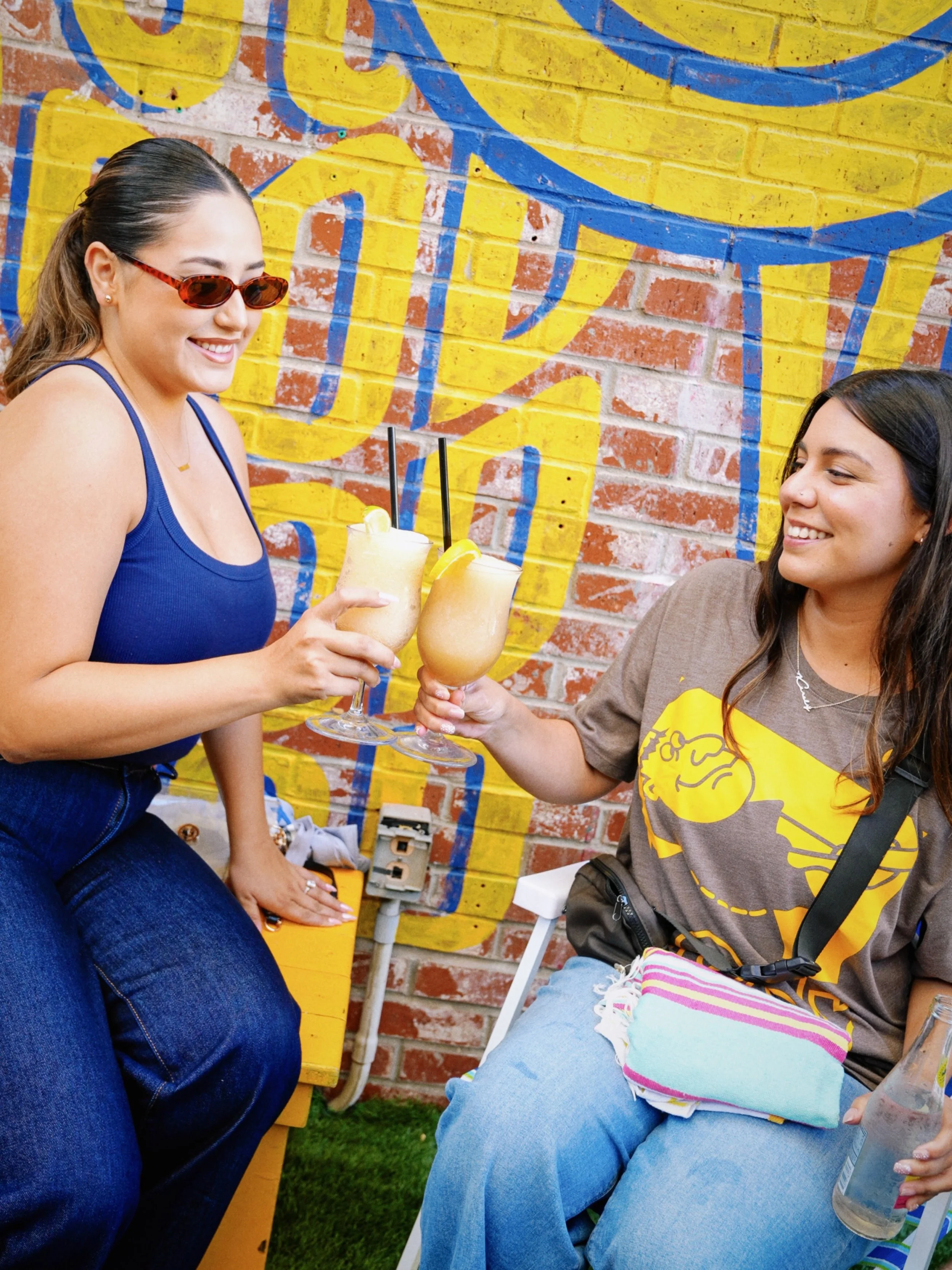 Burning for an ice cold drink? Cool off with a BOOZY SLUSHIE before the game! 🥵🔜🥶