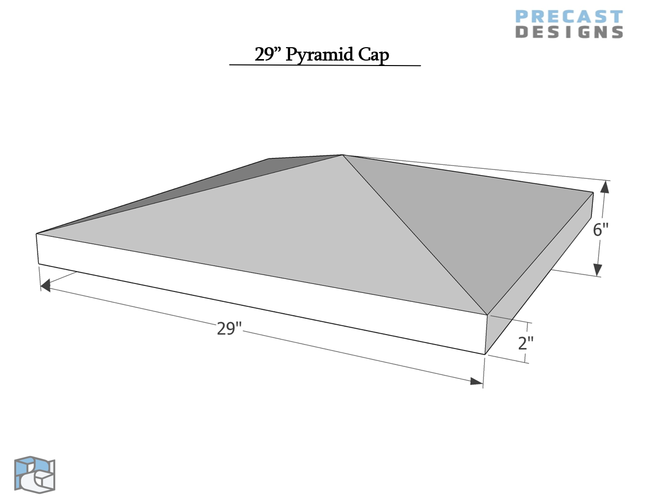 Topa Cap Pyramid Precast Designs