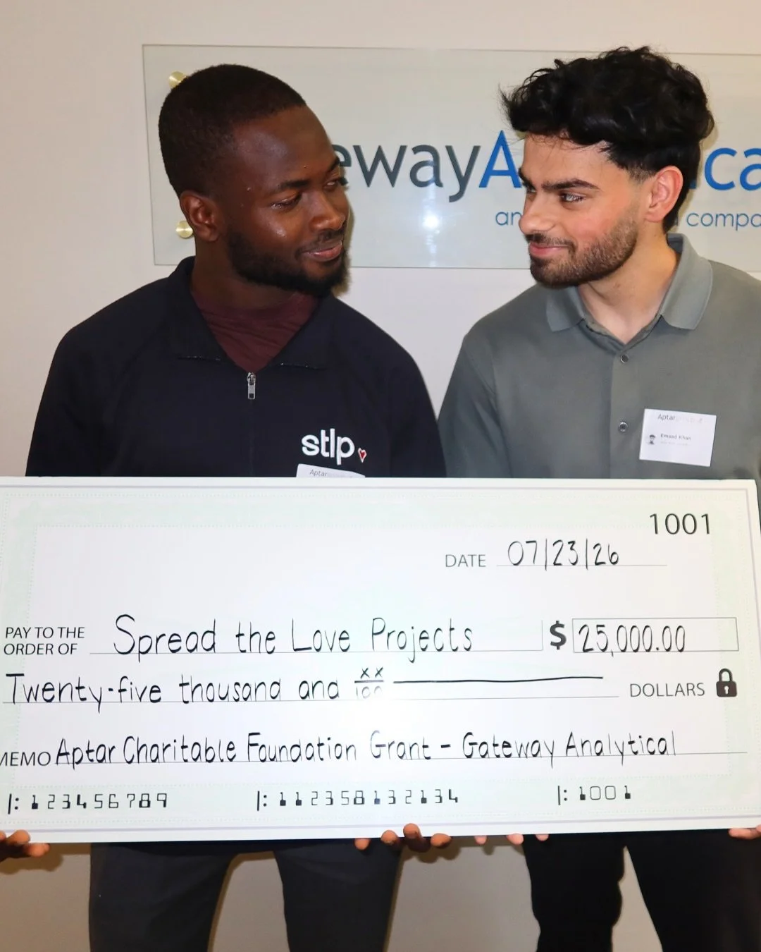 We are incredibly honored to receive a $25,000 grant from Aptar Charitable Foundation to expand Spread The Love Projects&rsquo; work across the Pittsburgh community.

It was a privilege to join the Aptar team today for a Lunch &amp; Learn to share ou