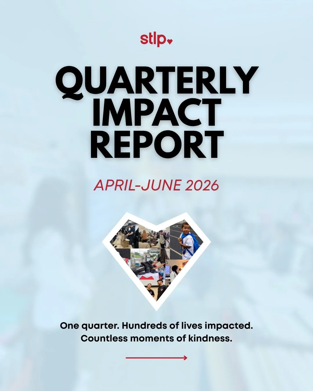 This past quarter we continued to show up and support our community. Let&rsquo;s take a look at what your support accomplished. 

From April through June, your support helped us provide direct assistance to families, distribute thousands of essential