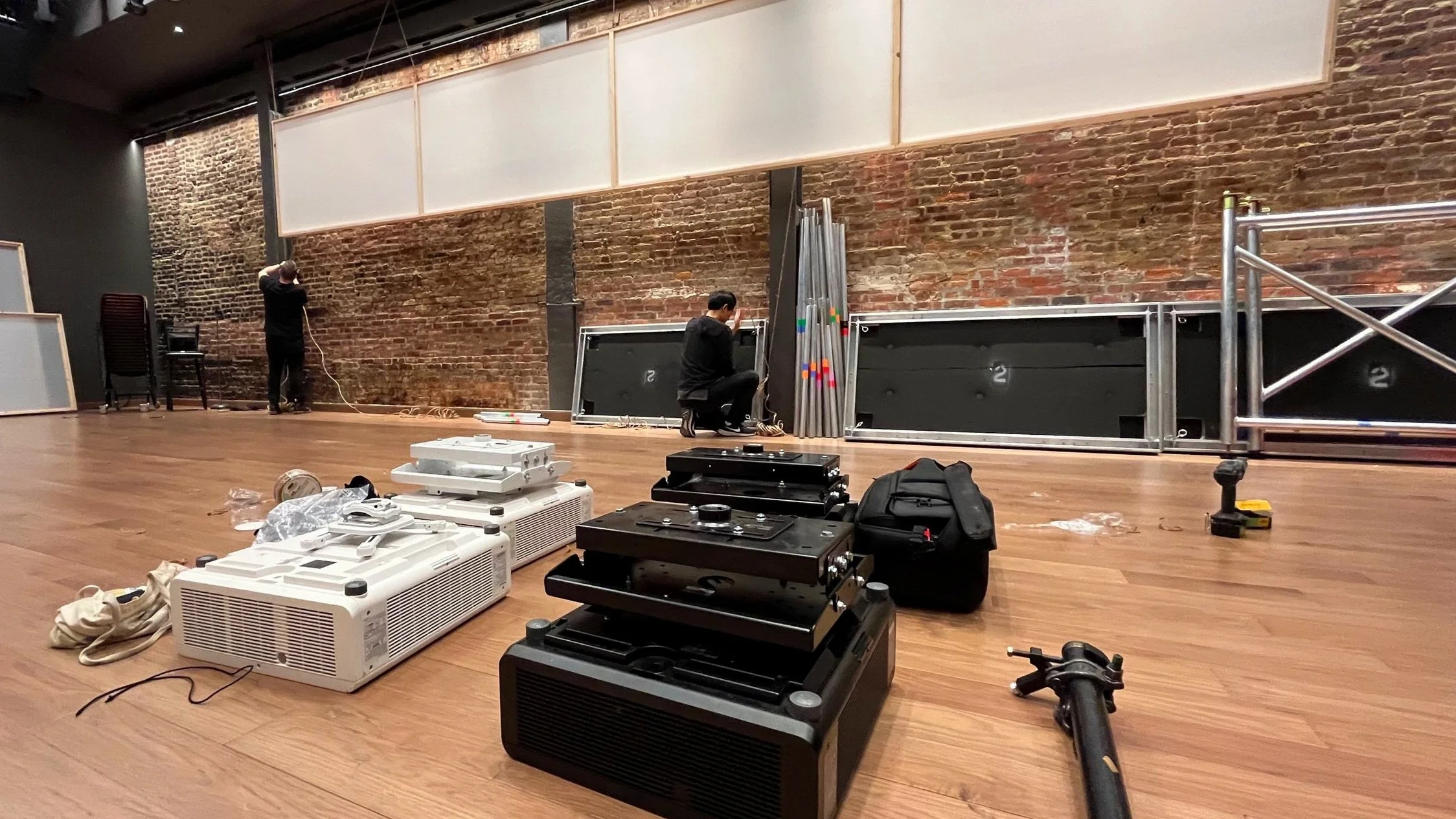Our team will install the projector with precision, ensuring all connections are secure and functioning properly upon request