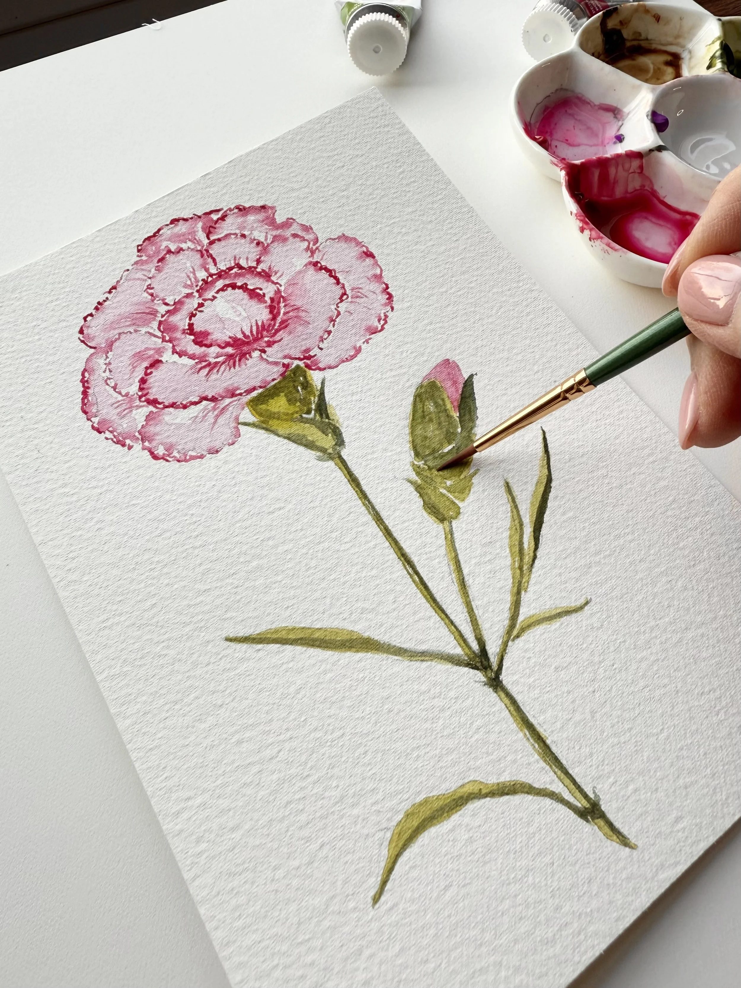 January Beginner Watercolor Workshop - 3pm Start!