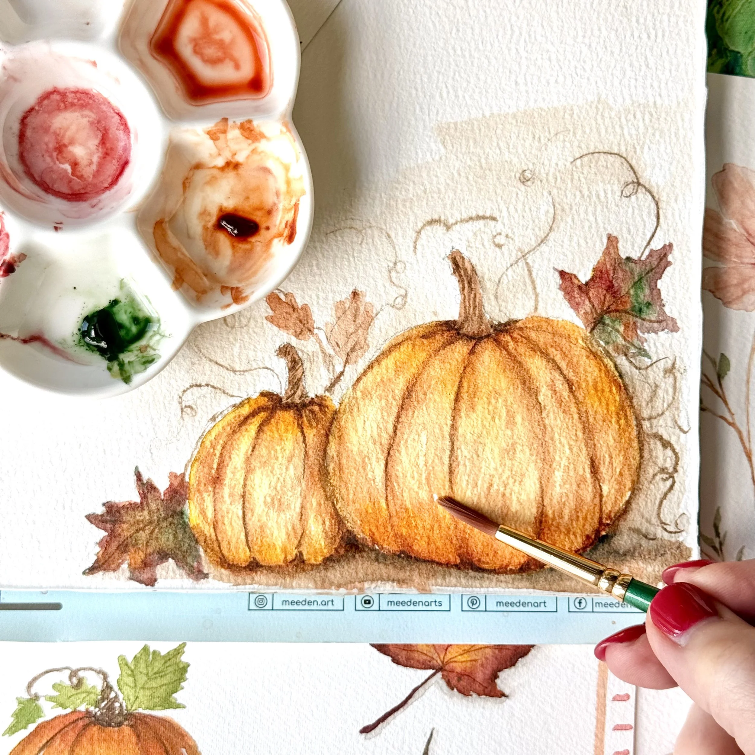 November 21st Beginner Watercolor Workshop