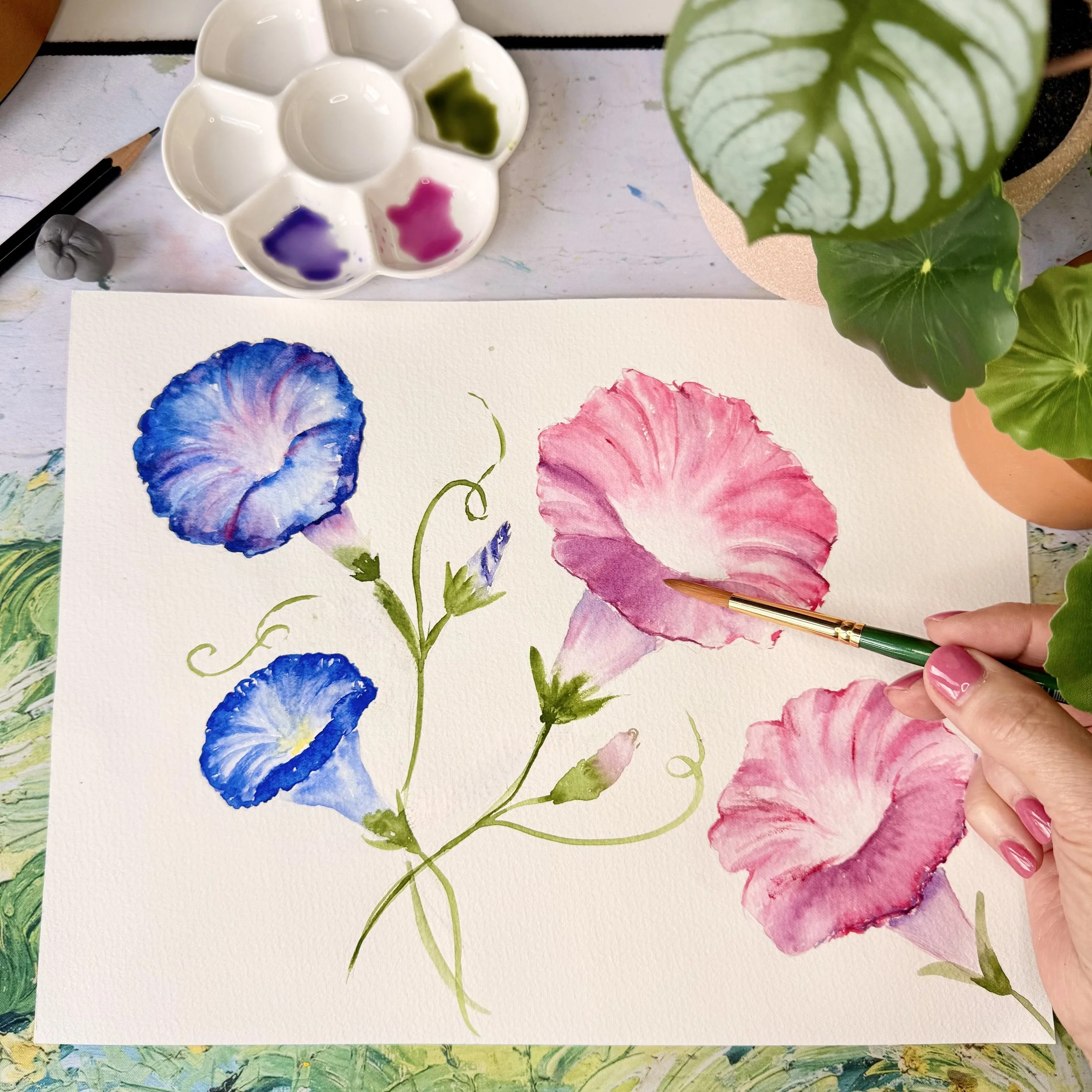 September 26th Beginner Watercolor Workshop
