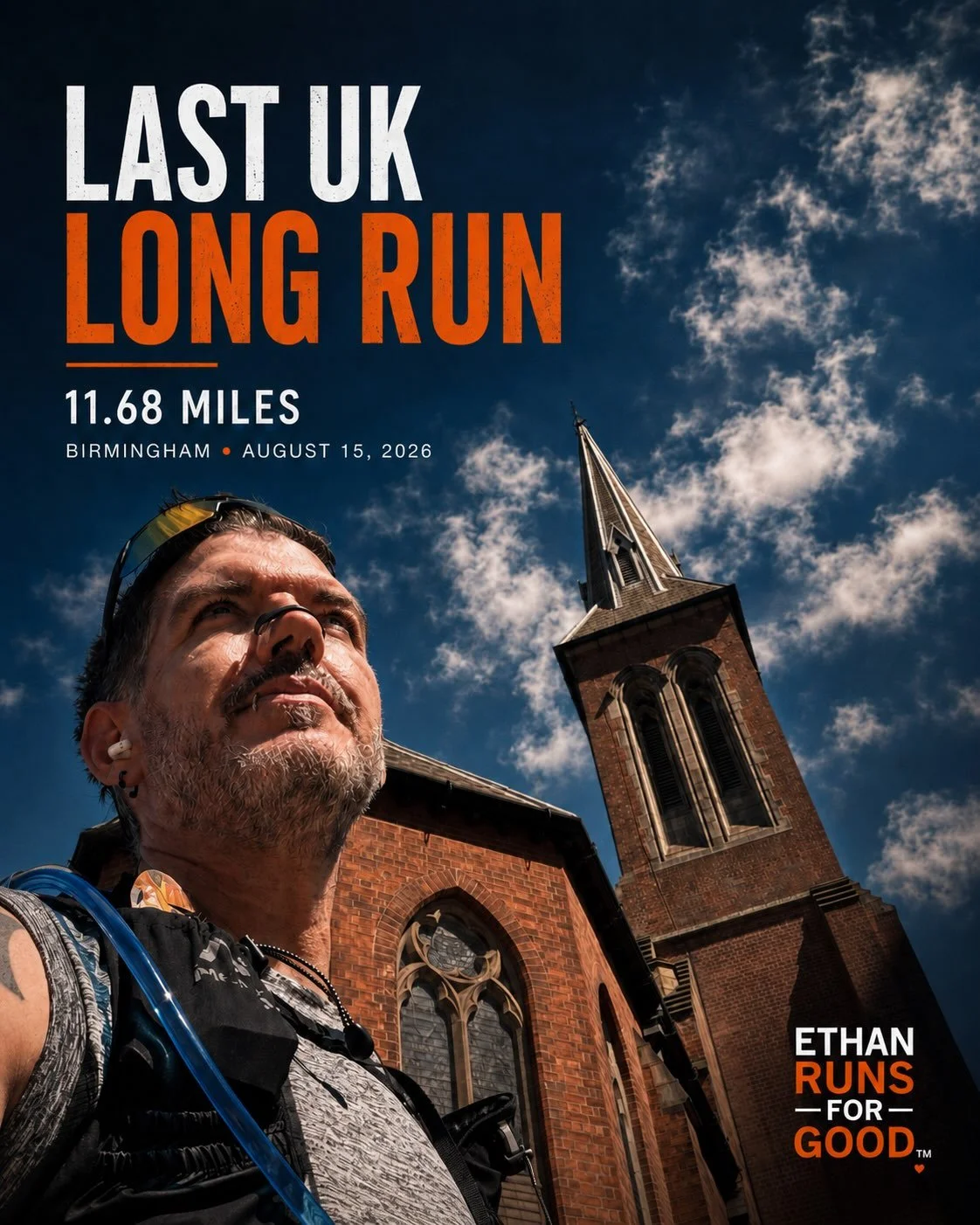 One more for the road. 🇬🇧

11.68 miles today &mdash; my last run in the UK after six weeks here, and a race-practice long run moved up a day because tomorrow is Birmingham &rarr; London &rarr; New York.

The workout itself was structured: conversat