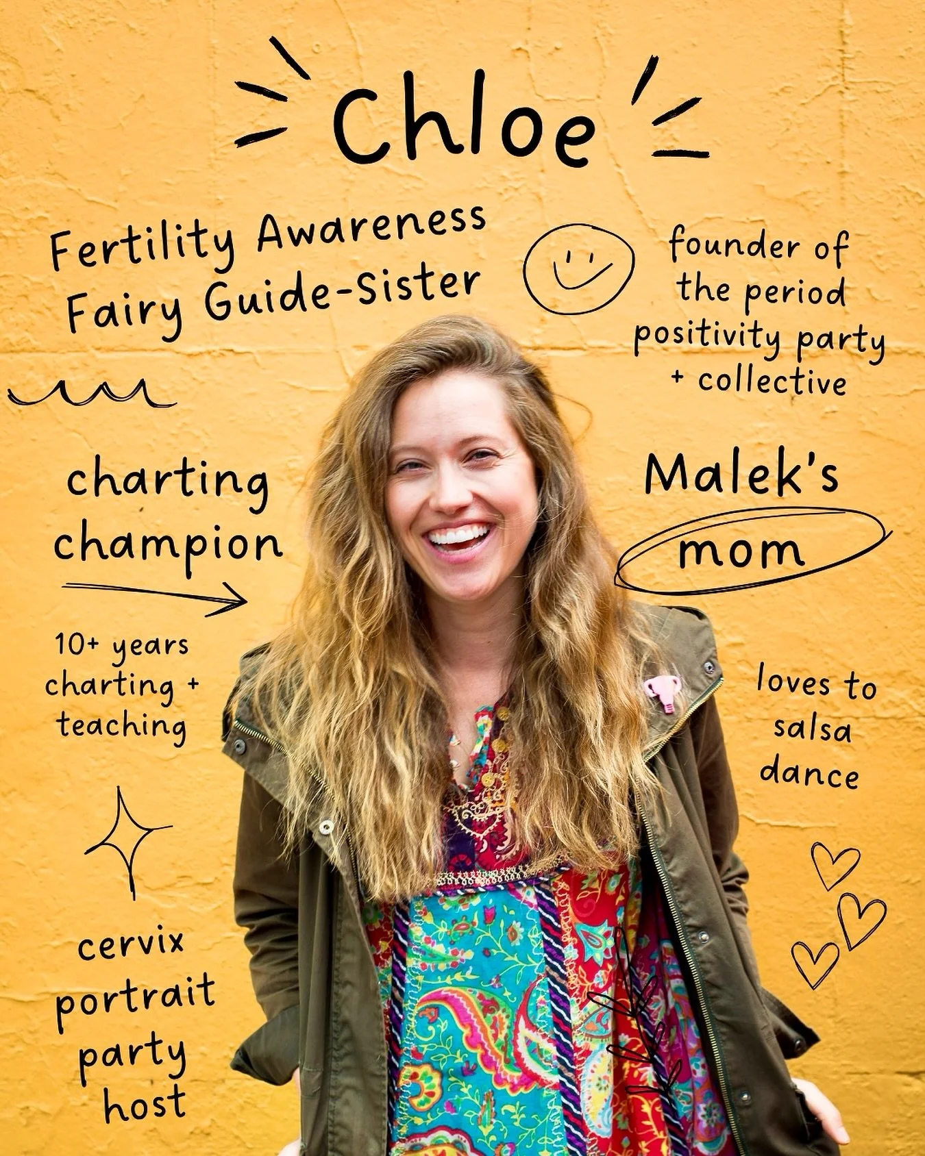 🌙 Hey, I&rsquo;m Chloe, your Fertility Awareness Fairy Guide-Sister 🧚&zwj;♀️

I&rsquo;m the sister you wish you had to show you how to understand and navigate the natural rhythms of your menstrual cycle and reproductive health.

I teach how to trac