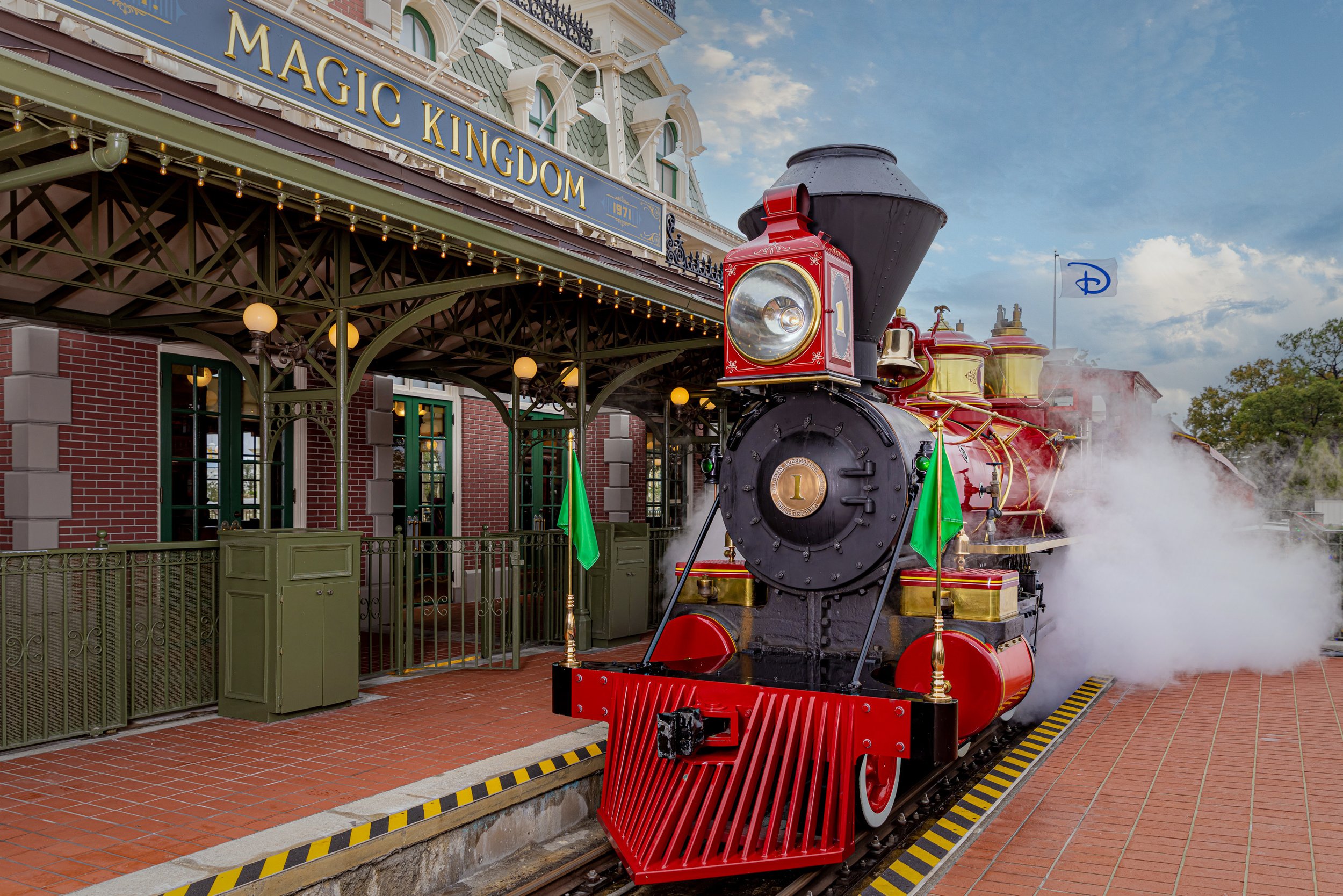 Magic Kingdom - The Walt Disney World Railroad, The railroa…