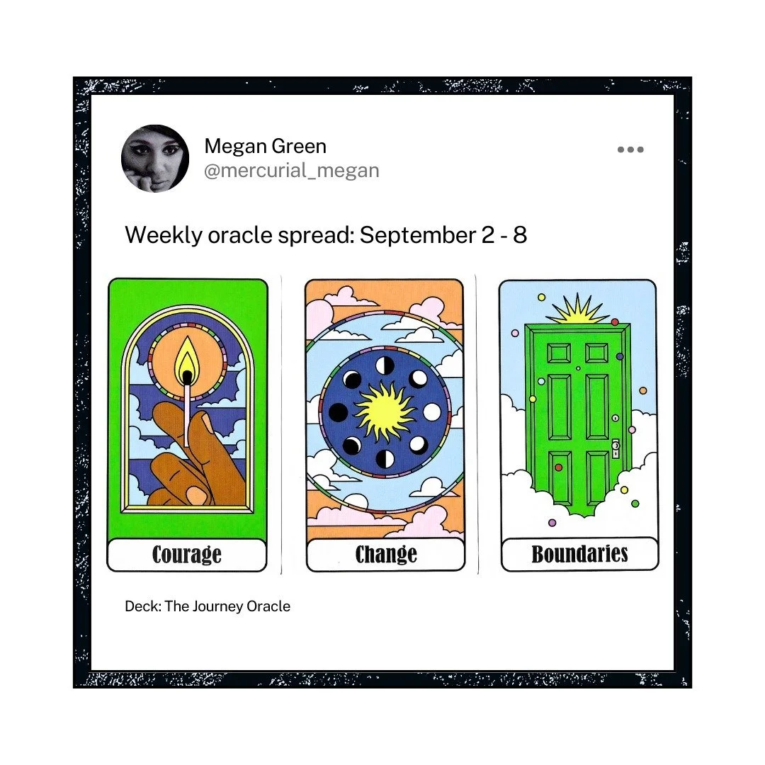 Hello September! Hello Eclipse Szn! The only constant is change! Mutable signs will test your adaptability and your bottom line! If you're currently feeling a bit adrift, GOOD. That means the waves are carrying you somewhere you probably would not ha