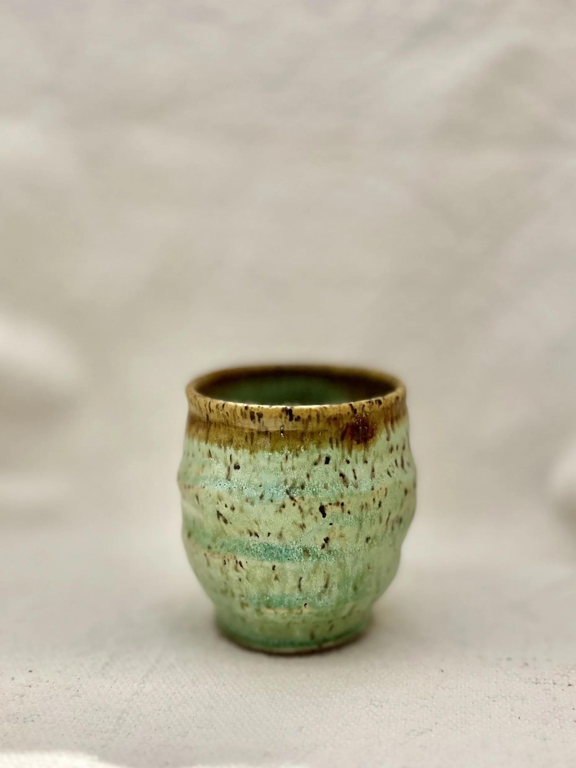 Sea green espresso cup