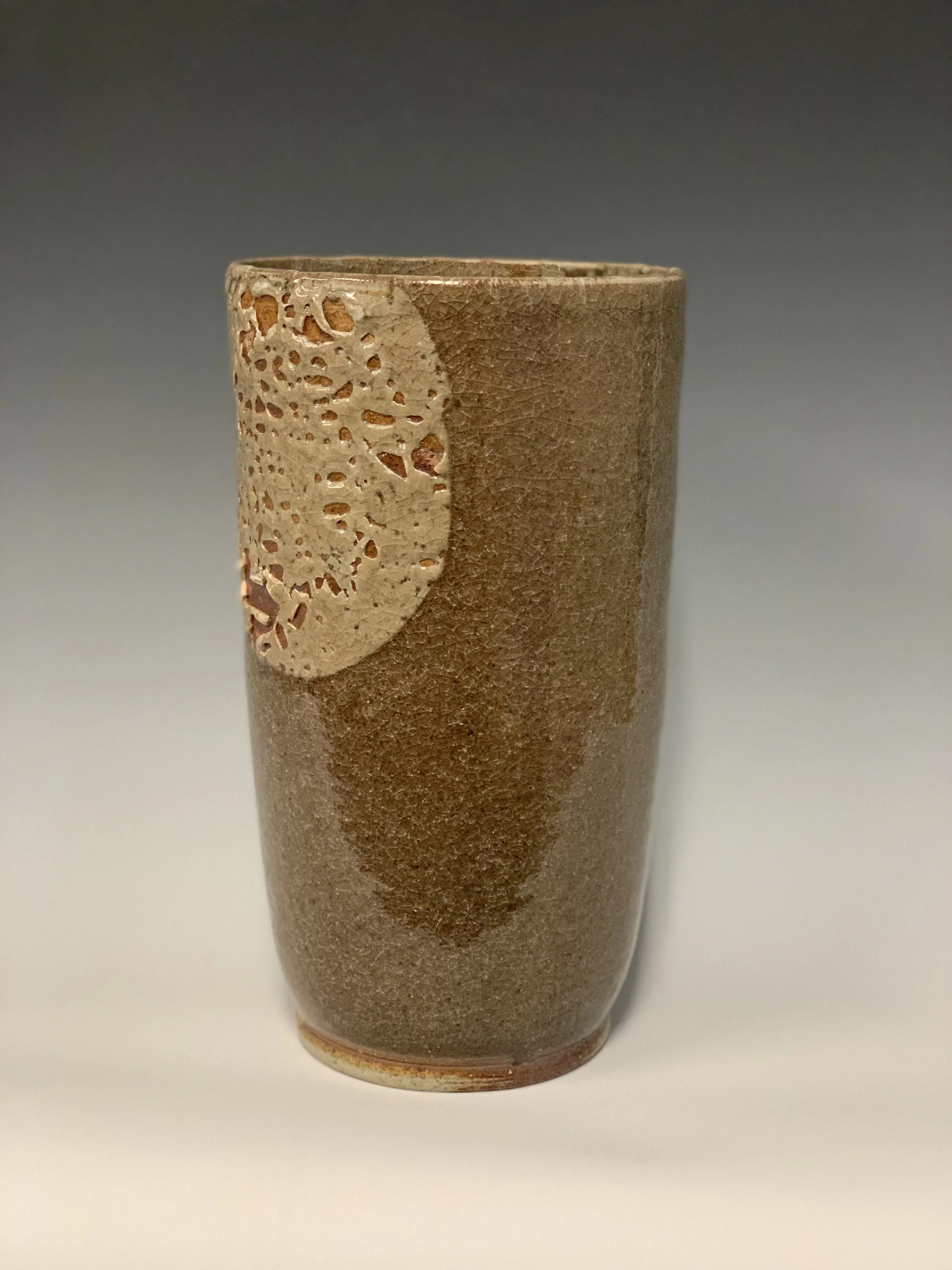 Wood-fired ceramic vase.
Created: Jacksonville University, 2019.
