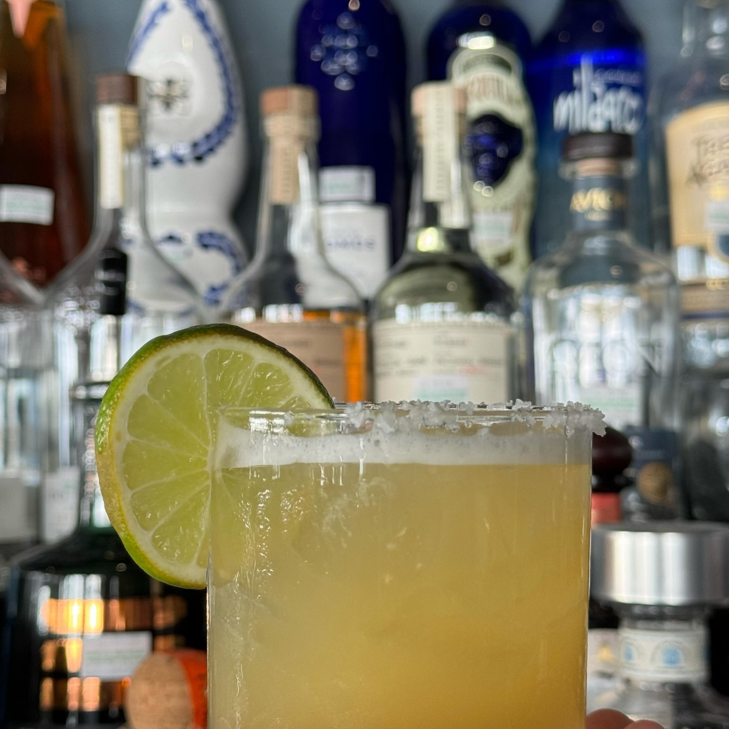 Tonight might just be the perfect night to try a Village classic. Our house margarita has been a customer favorite since we opened. With Cazadores reposado, house smoked simple syrup, and a Grand Marnier float it&rsquo;s anything but ordinary. Cheers