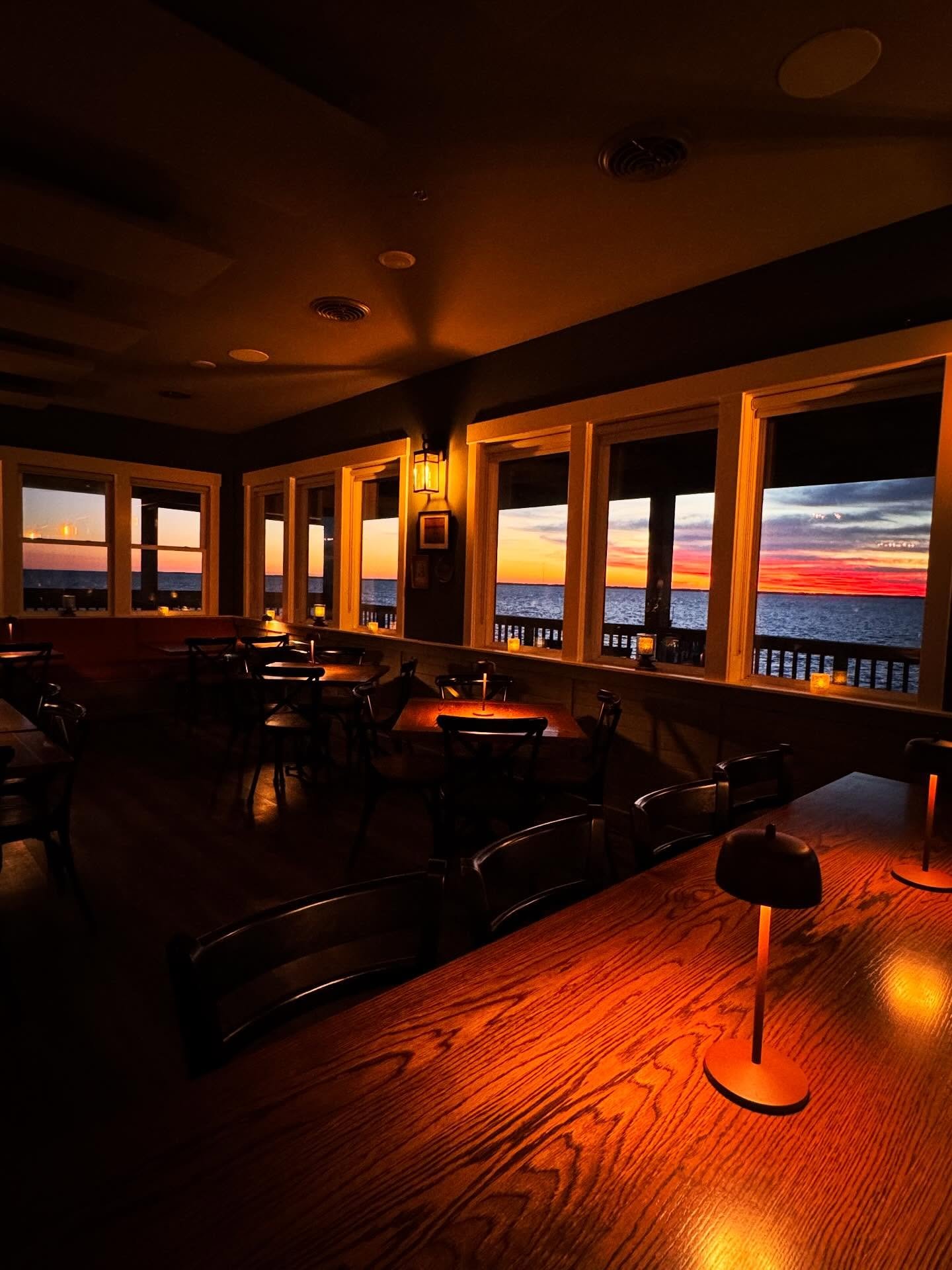 Heading to the OBX for the long weekend? We&rsquo;re here for it! Join us at The Village in Duck for lunch through Sunday; dinner, drinks, and those stunning OBX sunsets through Monday. See full hours &amp; menus online through the link in our bio! 
