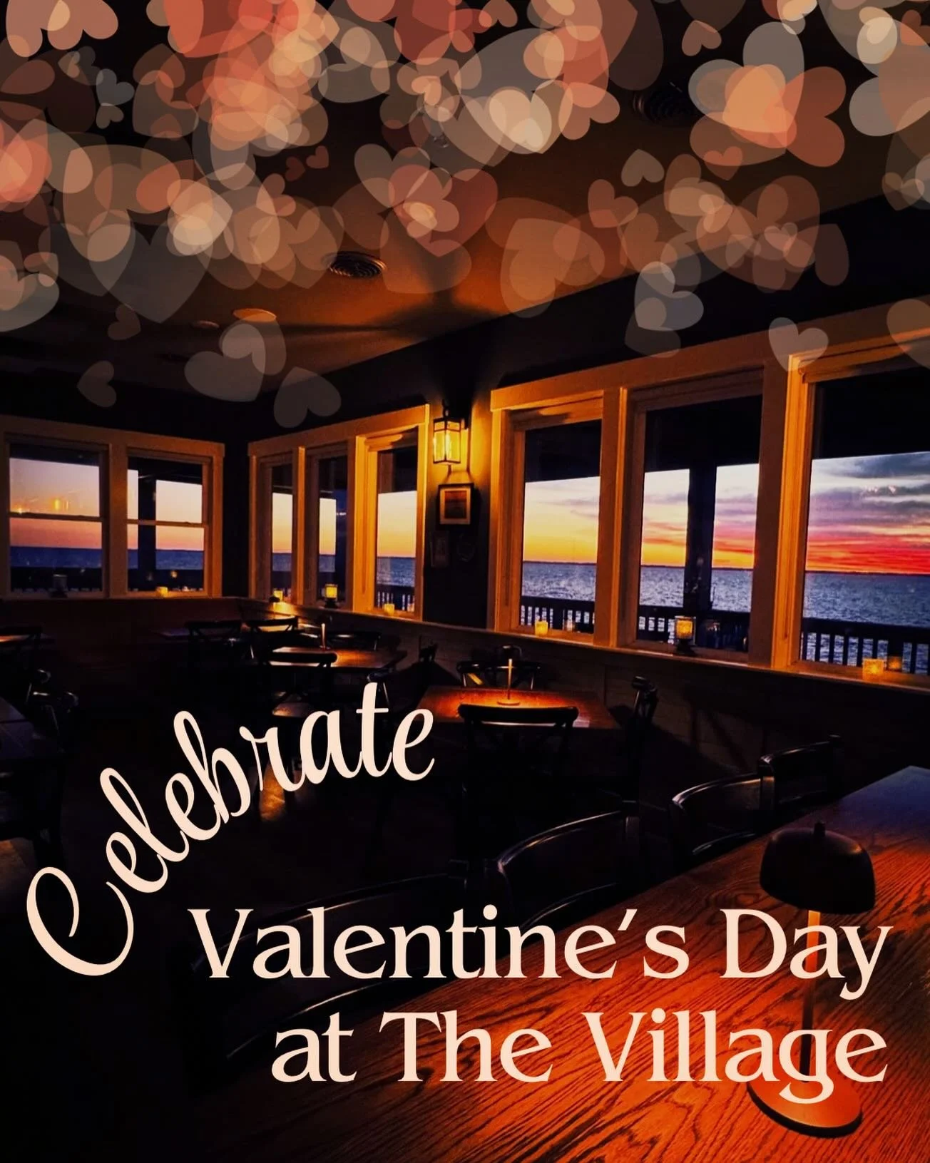 A perfect evening is calling your name. Join us Saturday, February 14, for Chef Mike Thomas&rsquo;s special three-course Valentine&rsquo;s dinner, crafted just for the occasion. Add our stunning soundfront views, festive libations, and you&rsquo;ve g