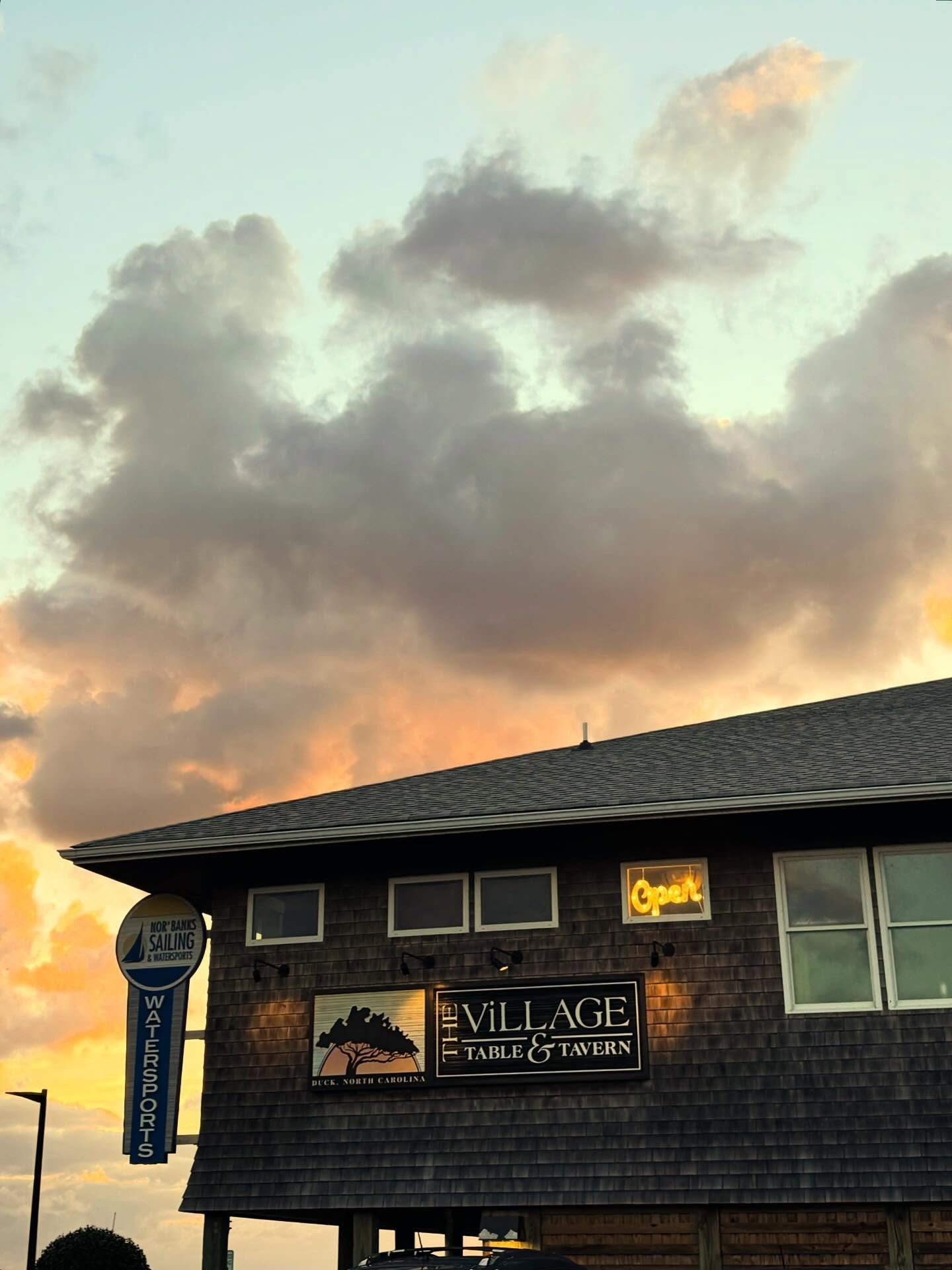 Heading to the Outer Banks for the long weekend? The Village is here for it! We are open all weekend serving lunch &amp; dinner through Sunday and dinner Monday. Our special Valentine&rsquo;s Day dinner on Saturday is almost sold out, but there are s