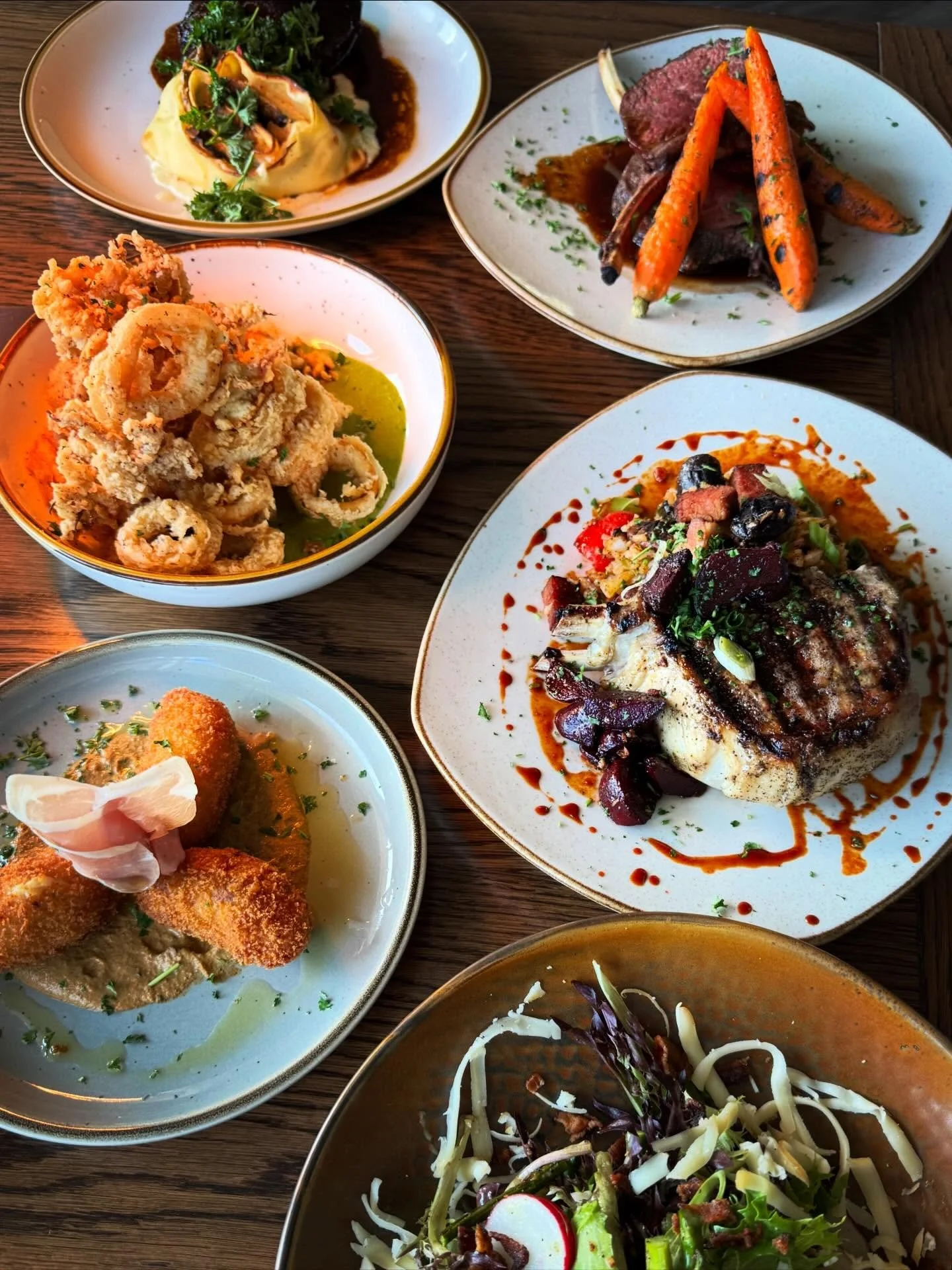 When chef asks if you have time to taste a few things, the answer is always yes! Got to sample some of our spring items that&rsquo;ll be finding their way onto our menu in the next week or two. If you join us tonight, you can get a sneak peek, too! O