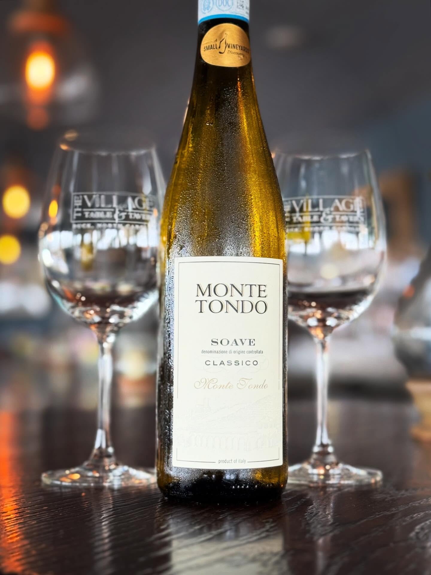 Introducing our wine of the week: Each week we&rsquo;re selection a wine from our bottle list and pouring it by the glass. This week&rsquo;s pick is Monte Tondo Soave Classico. This full-bodied white from Italy&rsquo;s Veneto region is an enchanting 