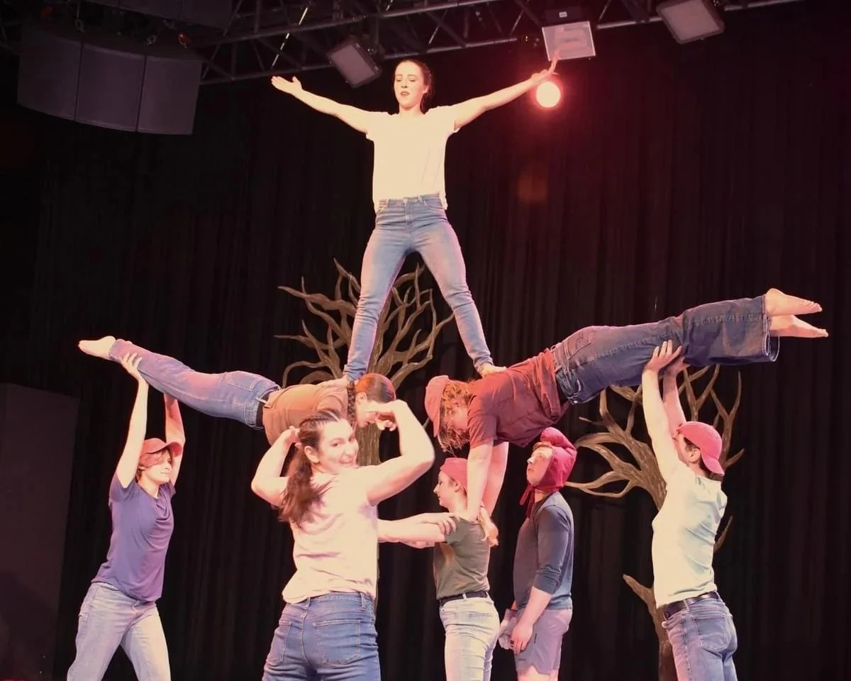 Partner Acrobatics Class at RI Circus Space