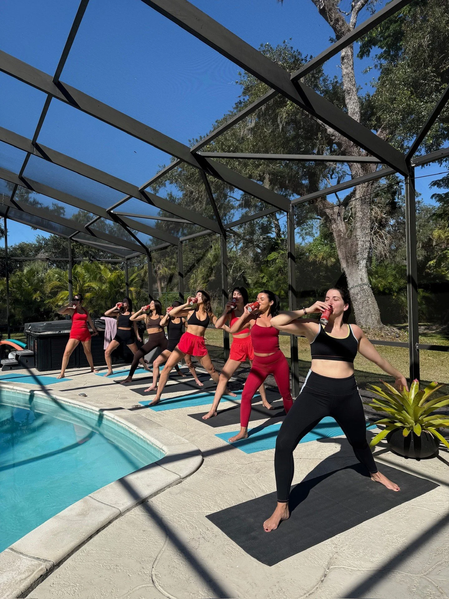 Good vibes only in Sarasota ✨

The perfect mix of sun, laughter, and a little yoga glow. 🥂