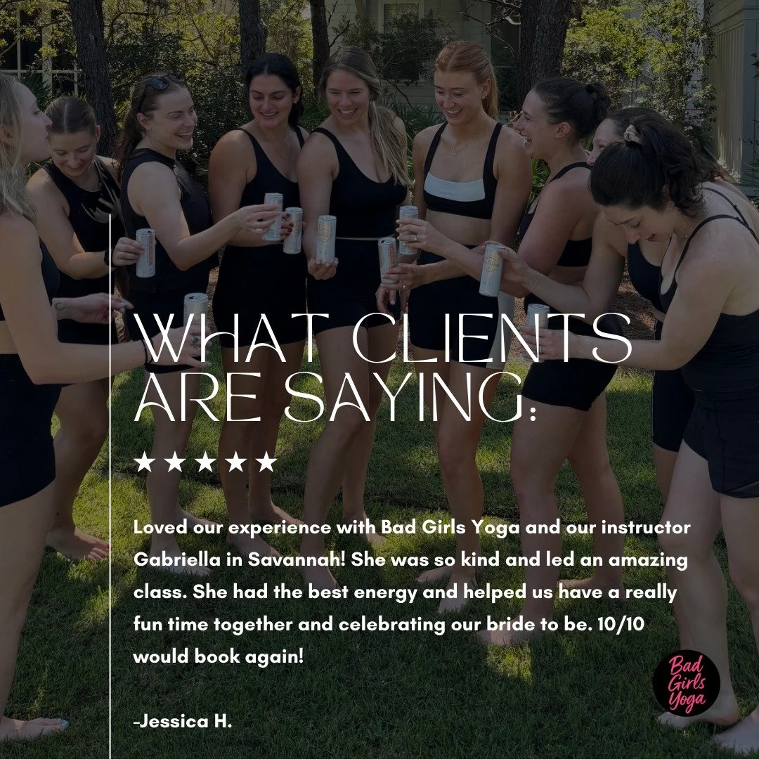 ⭐⭐⭐⭐⭐

Savannah is one of our favorite cities to celebrate in 💗

Whichever destination you choose, we show up the same way every time&hellip; delivering an iconic, memorable private yoga experience that sets the tone for your entire weekend. 🧘&zwj;