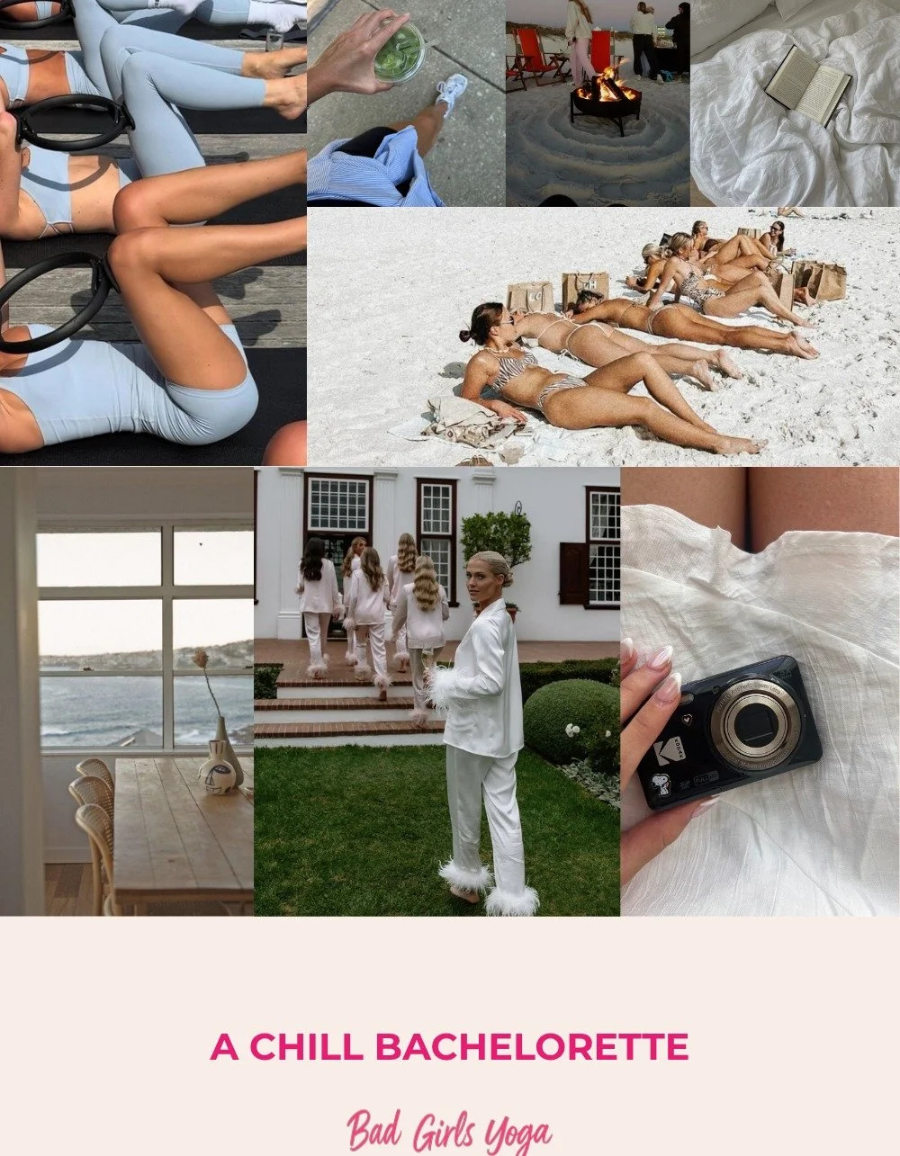 Planning a chill bachelorette weekend? Add wellness moments like private yoga or Pilates, relaxed mornings, time to read, and meaningful time together for a celebration everyone will love. 🤍

Book your private yoga or Pilates class with Bad Girls Yo