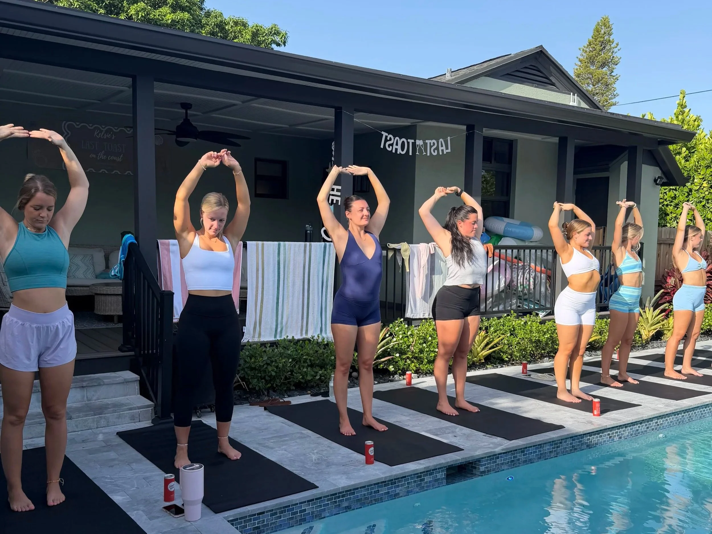 Hamptons Bachelorette Recovery Day with Yoga &amp; Pilates