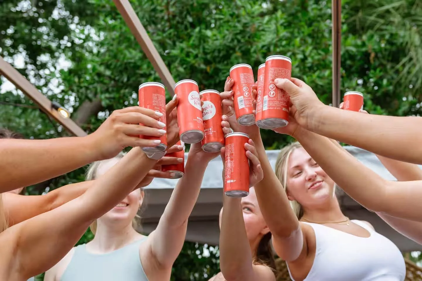 Rosé Cheers After Class