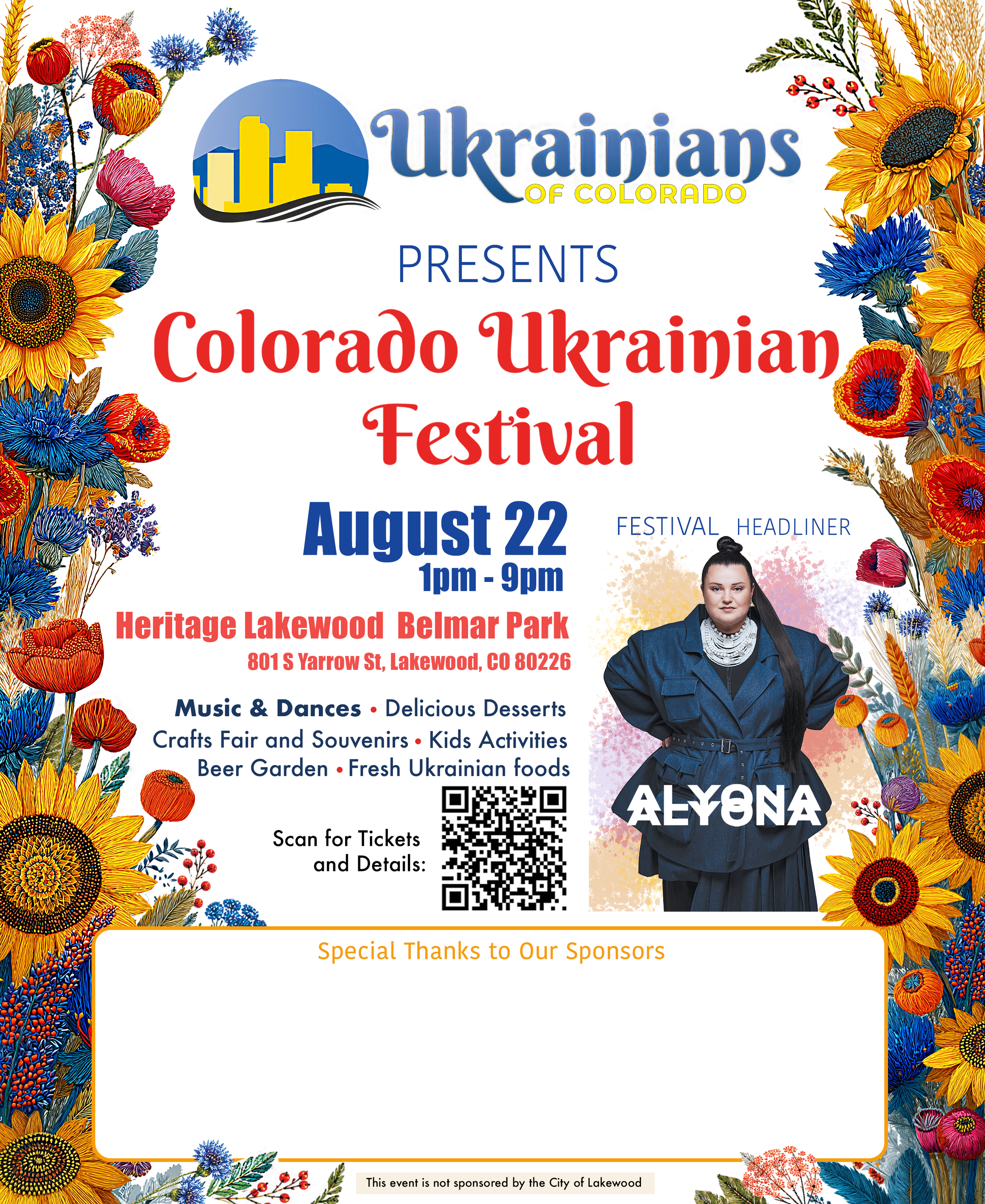 COLORADO UKRAINIAN FESTIVAL 2026