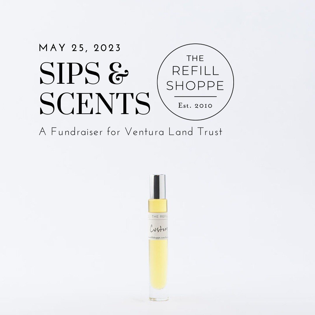 Sips &amp; Scents is tonight! 

There's still time for you to purchase your tickets for this exclusive benefit with @therefillshoppe in honor of VLT's 20th anniversary.

Sip wine and enjoy light bites provided while create your own custom perfume ble