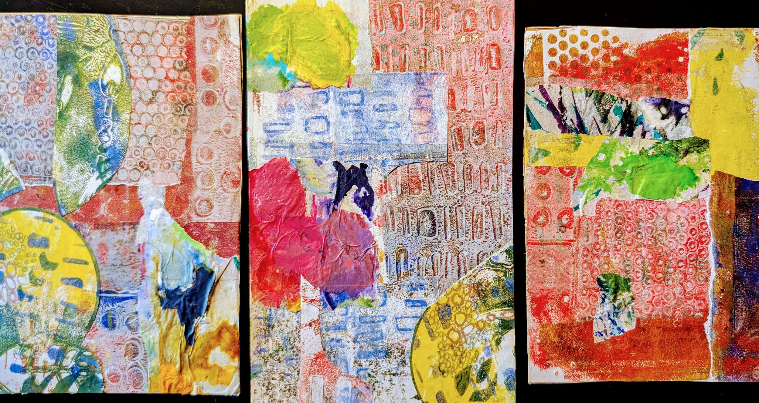 Making Collage Papers — Rural Arts Collaborative