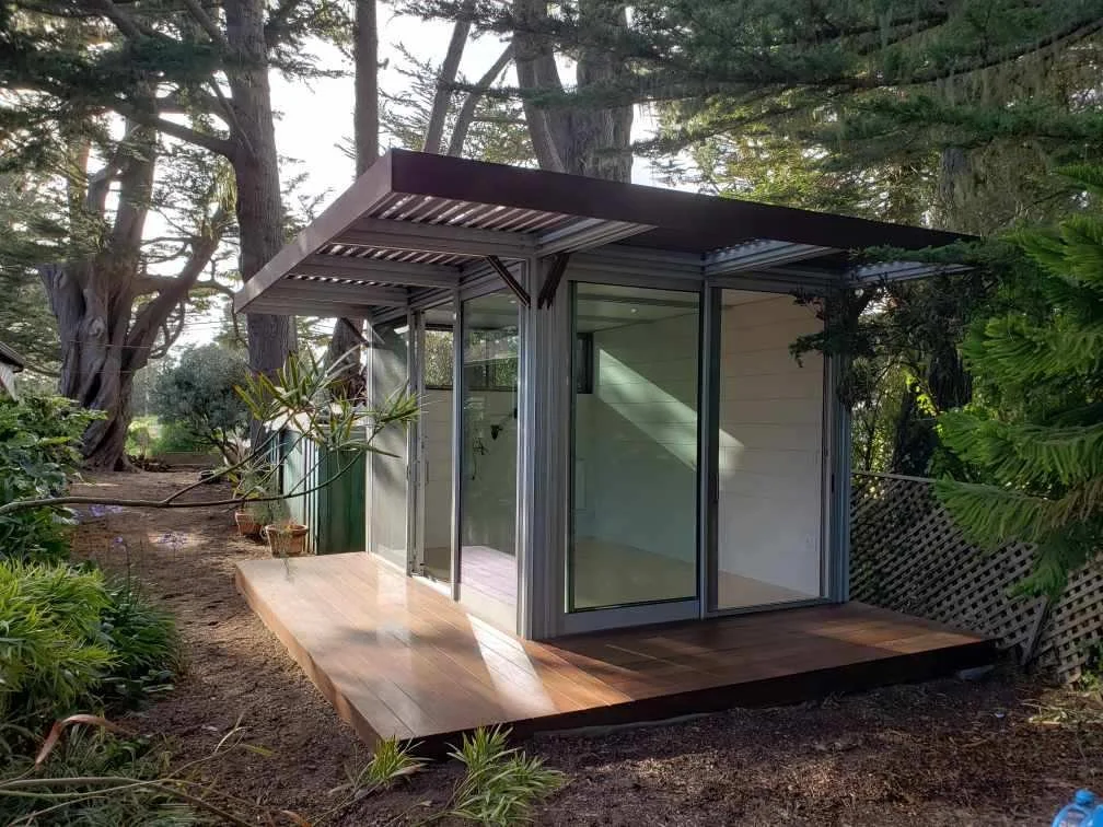 8' 10' 12' & 16' x 4' decks with custom wraparound canopy