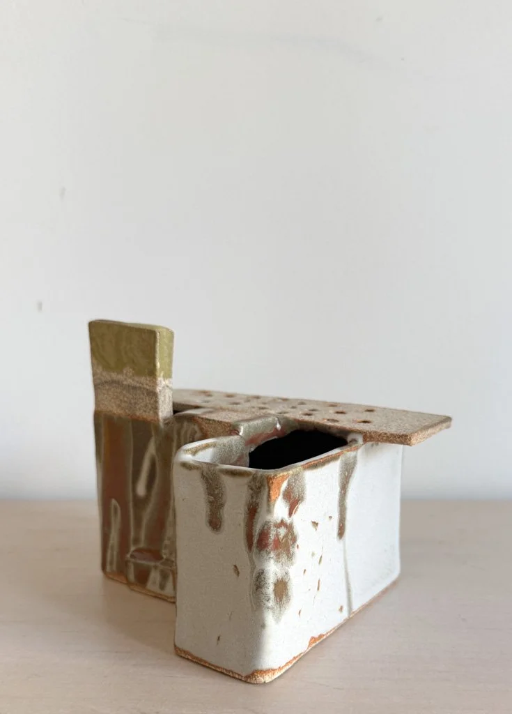 Mini Building Roof Bud Vase