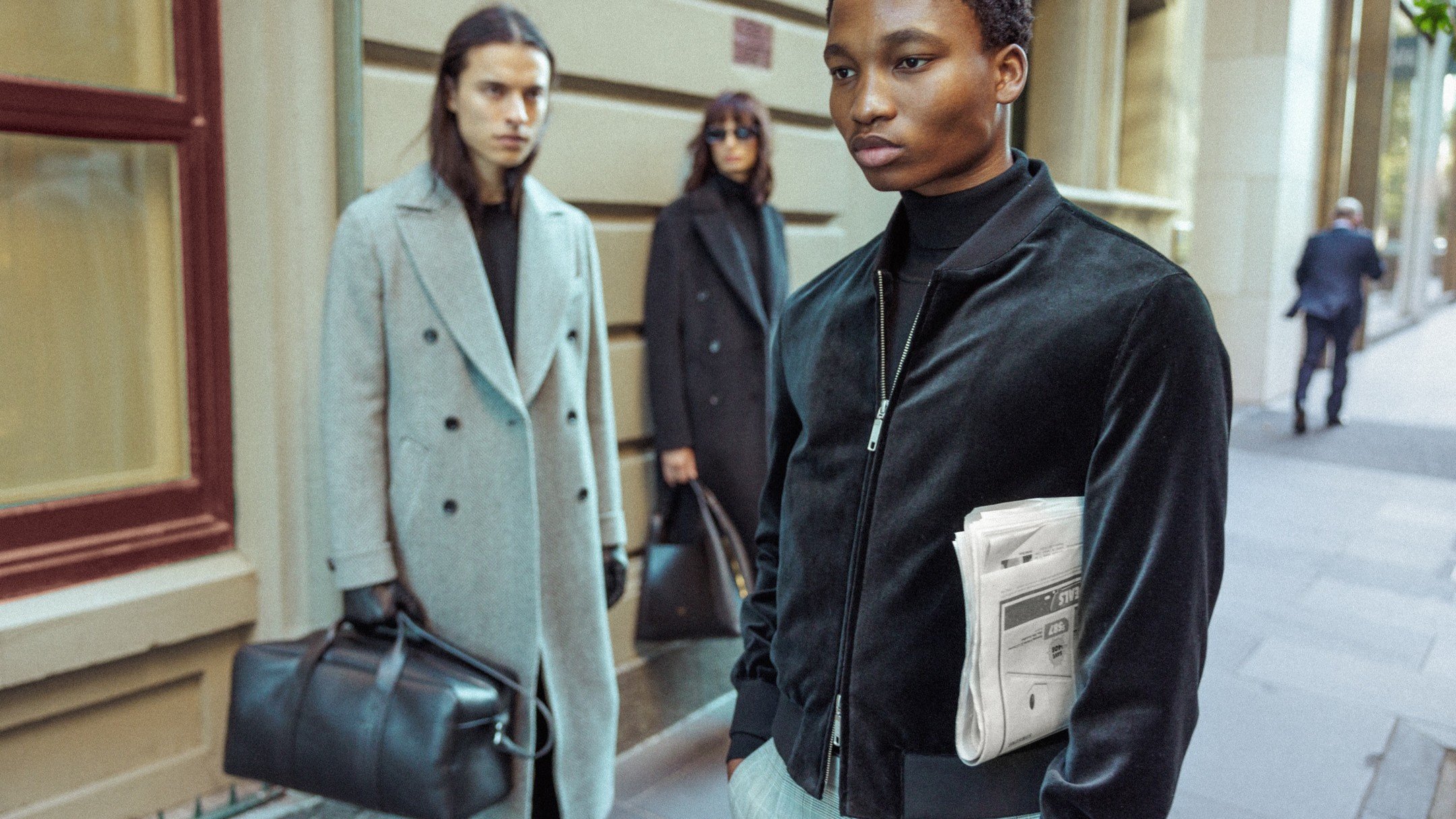 &quot;Introducing the essence of winter sophistication with our latest campaign for Godwin Charli. 🌟 Wrapped in the finest made-to-measure luxury, our talented trio takes on Melbourne's bustling streets. Discover timeless elegance in every stitch, d