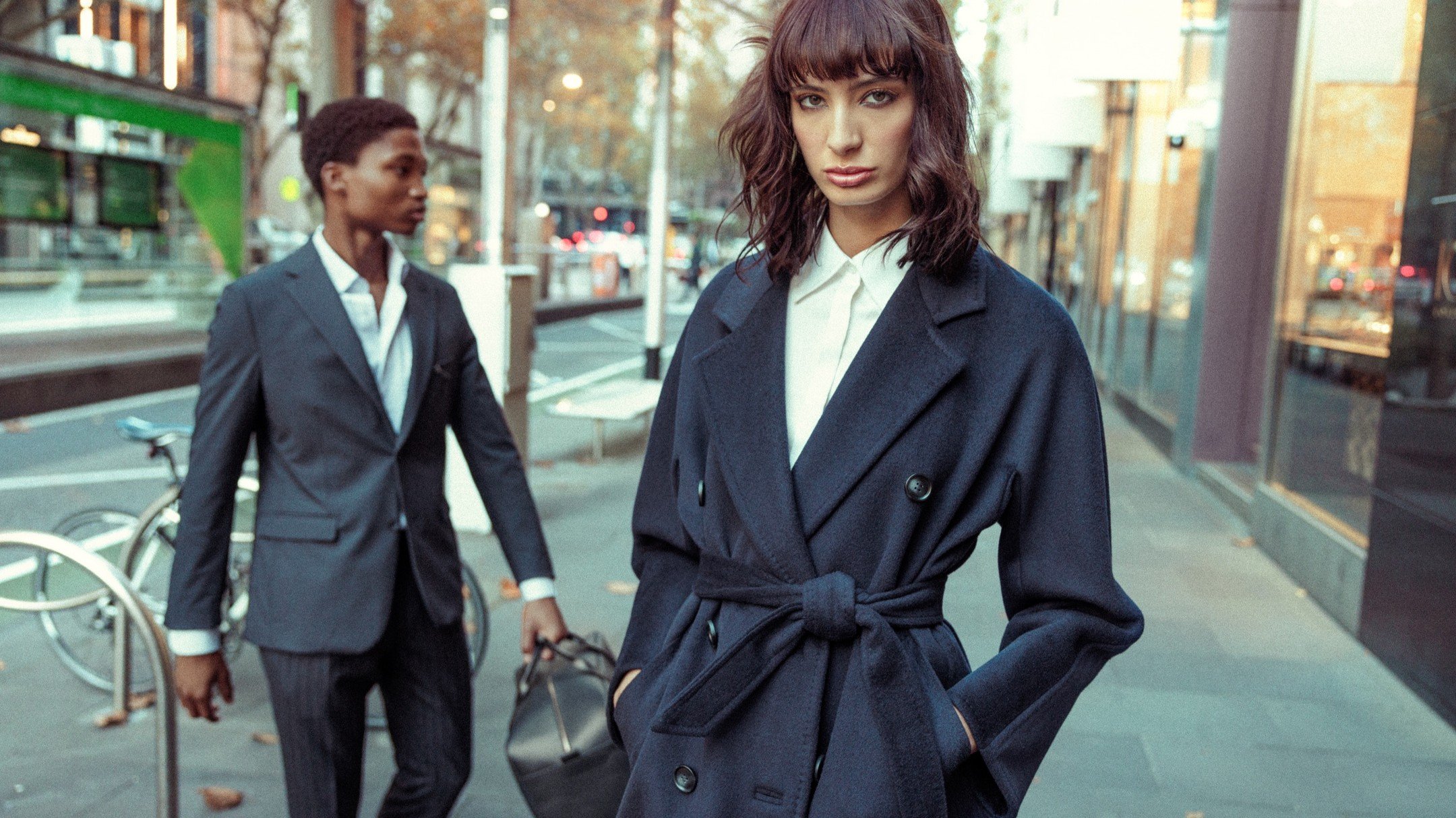 &quot;Introducing the essence of winter sophistication with our latest campaign for Godwin Charli. 🌟 Wrapped in the finest made-to-measure luxury, our talented trio takes on Melbourne's bustling streets. Discover timeless elegance in every stitch, d