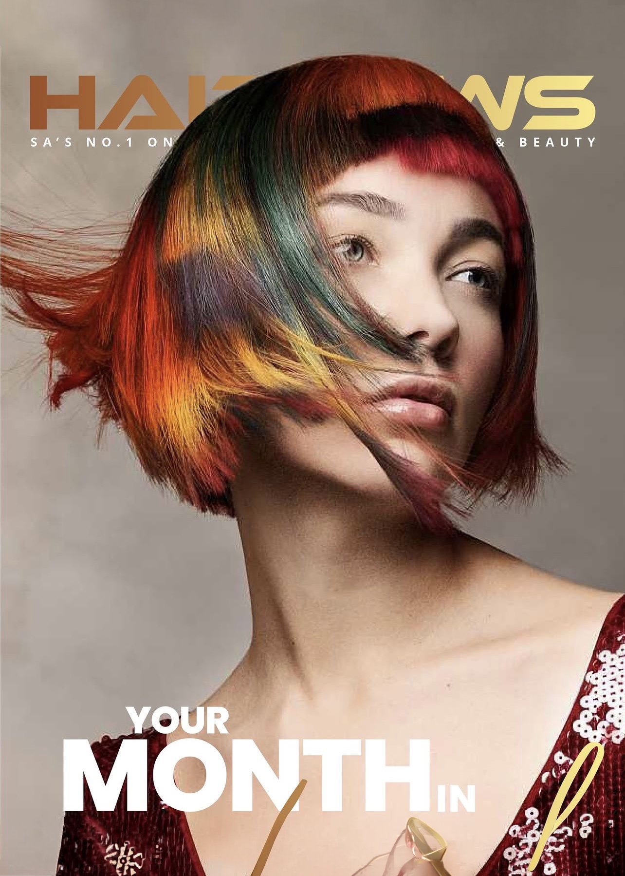 HairNews South Africa magazine cover