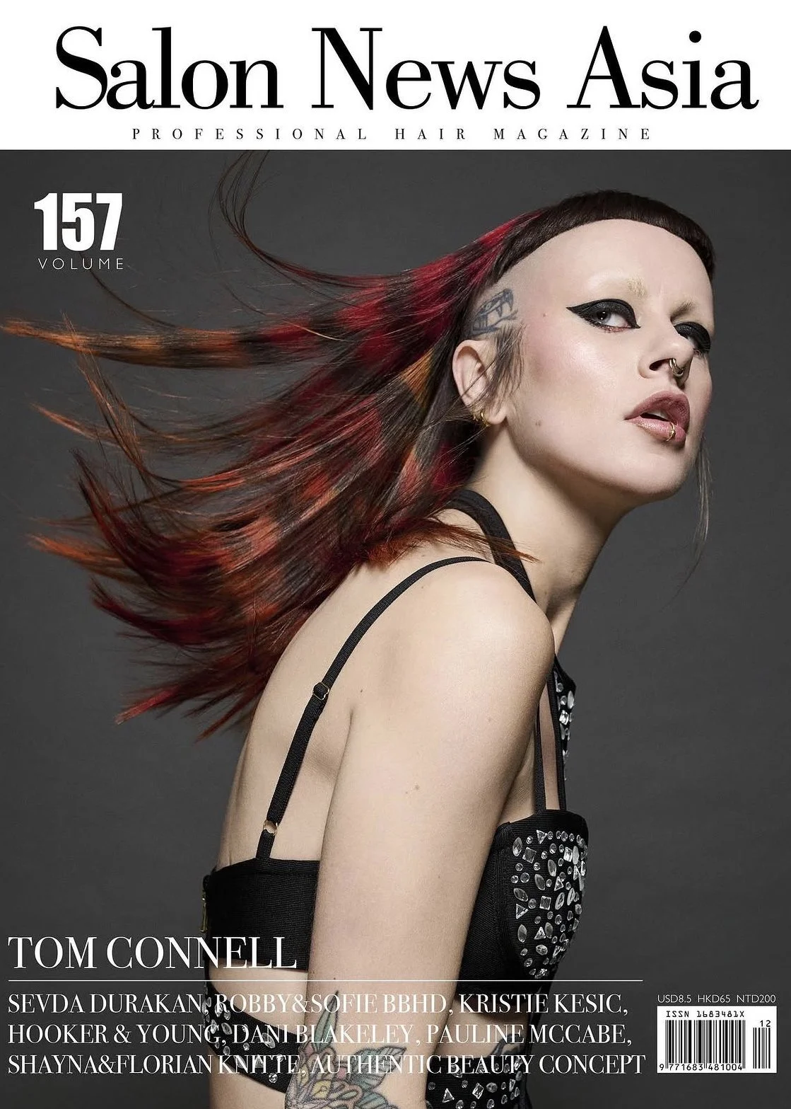 Salon News Asia magazine cover, volume 157