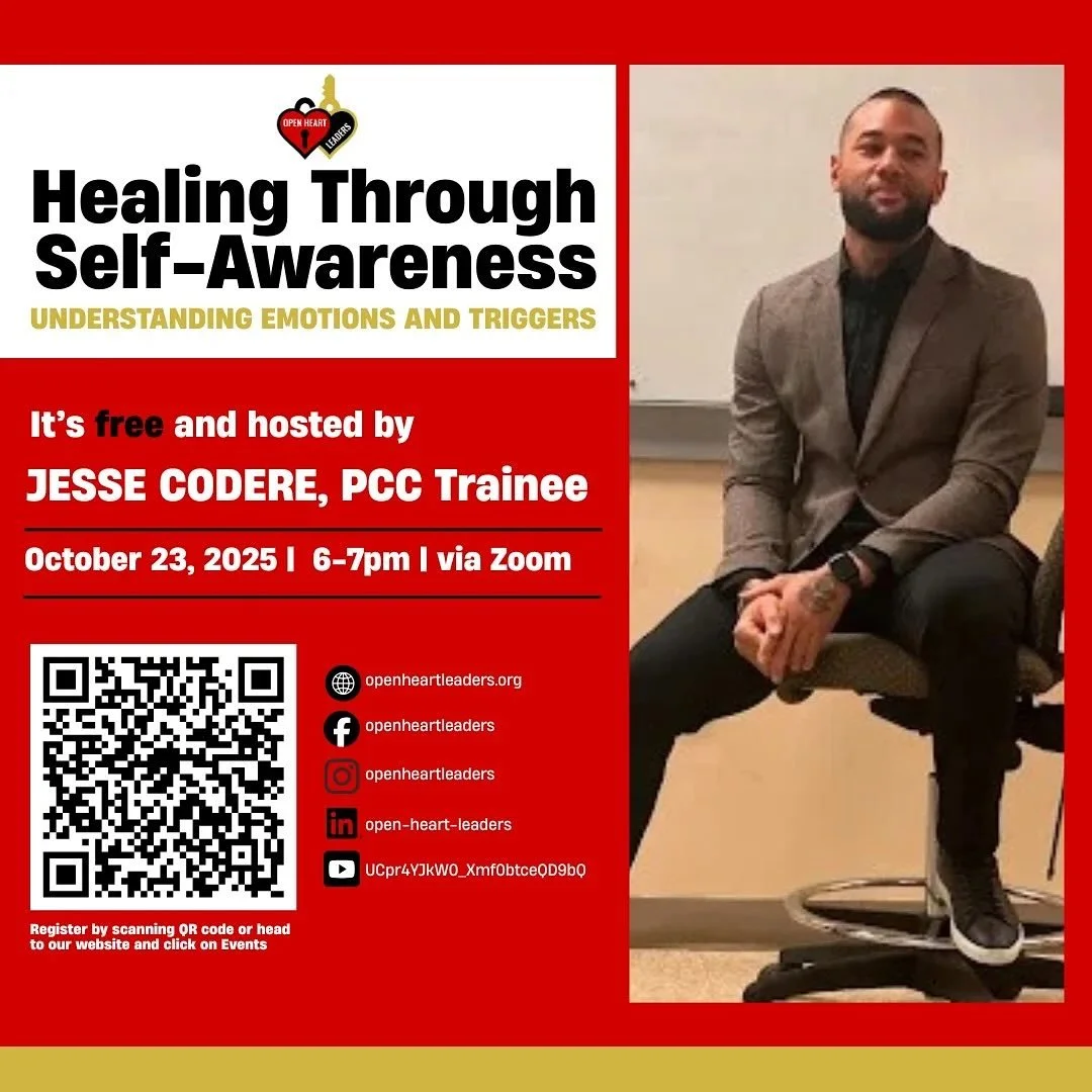 ✨ Healing Through Self-Awareness ✨
Dive deep into your emotions and uncover your triggers 💭💛
🌀 Focus: Learn to recognize patterns, respond mindfully, and stop reactive cycles.
✍️ Activity: Journaling prompts, group discussions, & the powerful