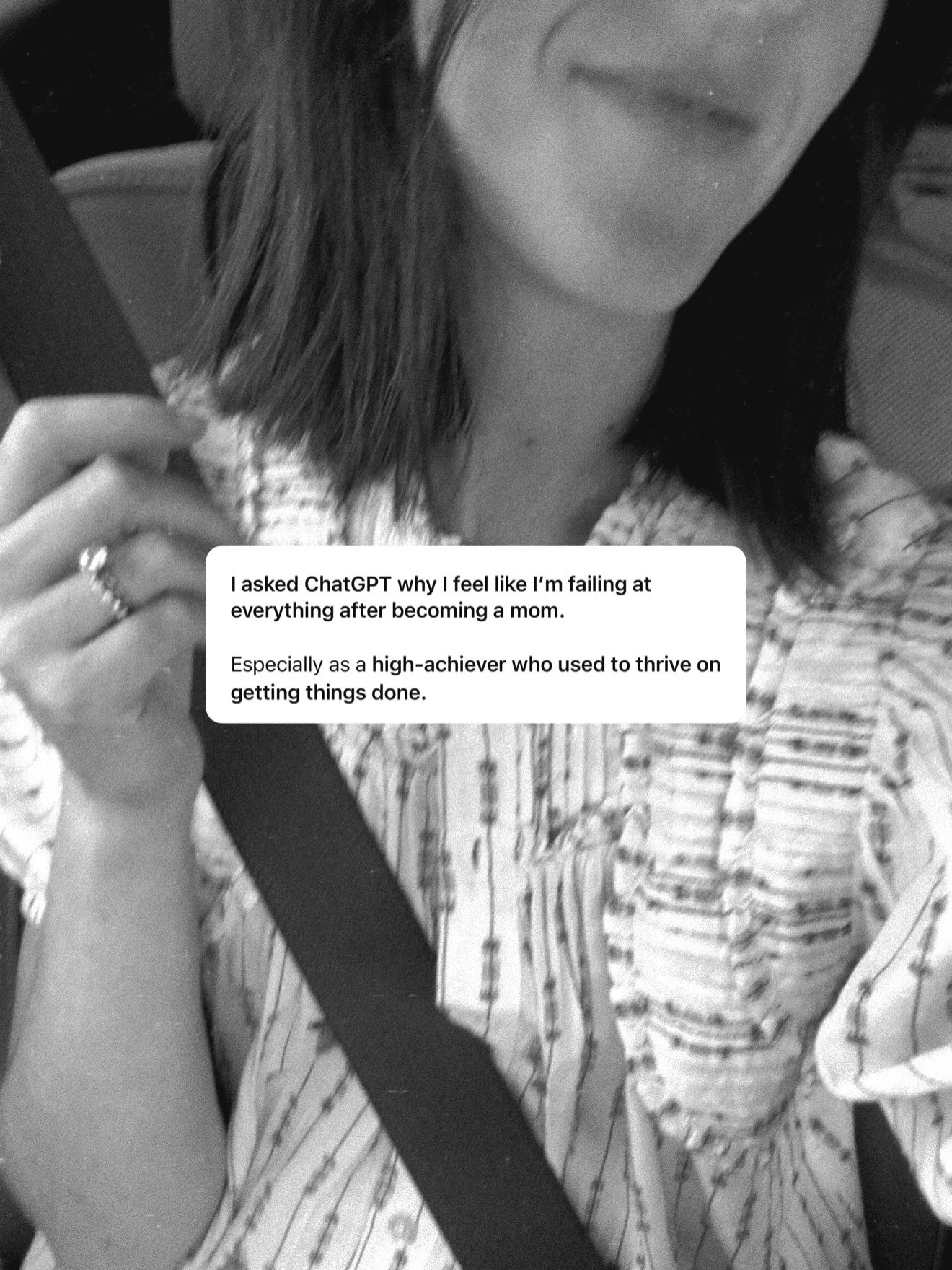 A good ol&rsquo; slap in the face from ChatGPT, but I&rsquo;m taking it as the first step toward actually making some changes.

It&rsquo;s probably going to be messy, which honestly makes me hesitant to share this. But I feel like I can&rsquo;t be th