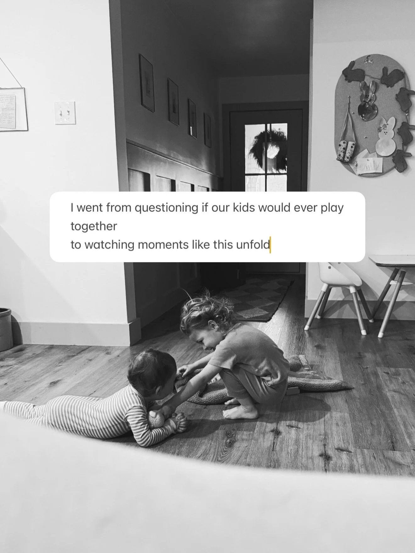 It seems so simple, I don&rsquo;t know why I wasn&rsquo;t doing this more before.

But this moment made me pause in disbelief watching it unfold in real time.

Our 3.5 year old daughter teaching our son how to regulate his emotions 🥹

A small shift 