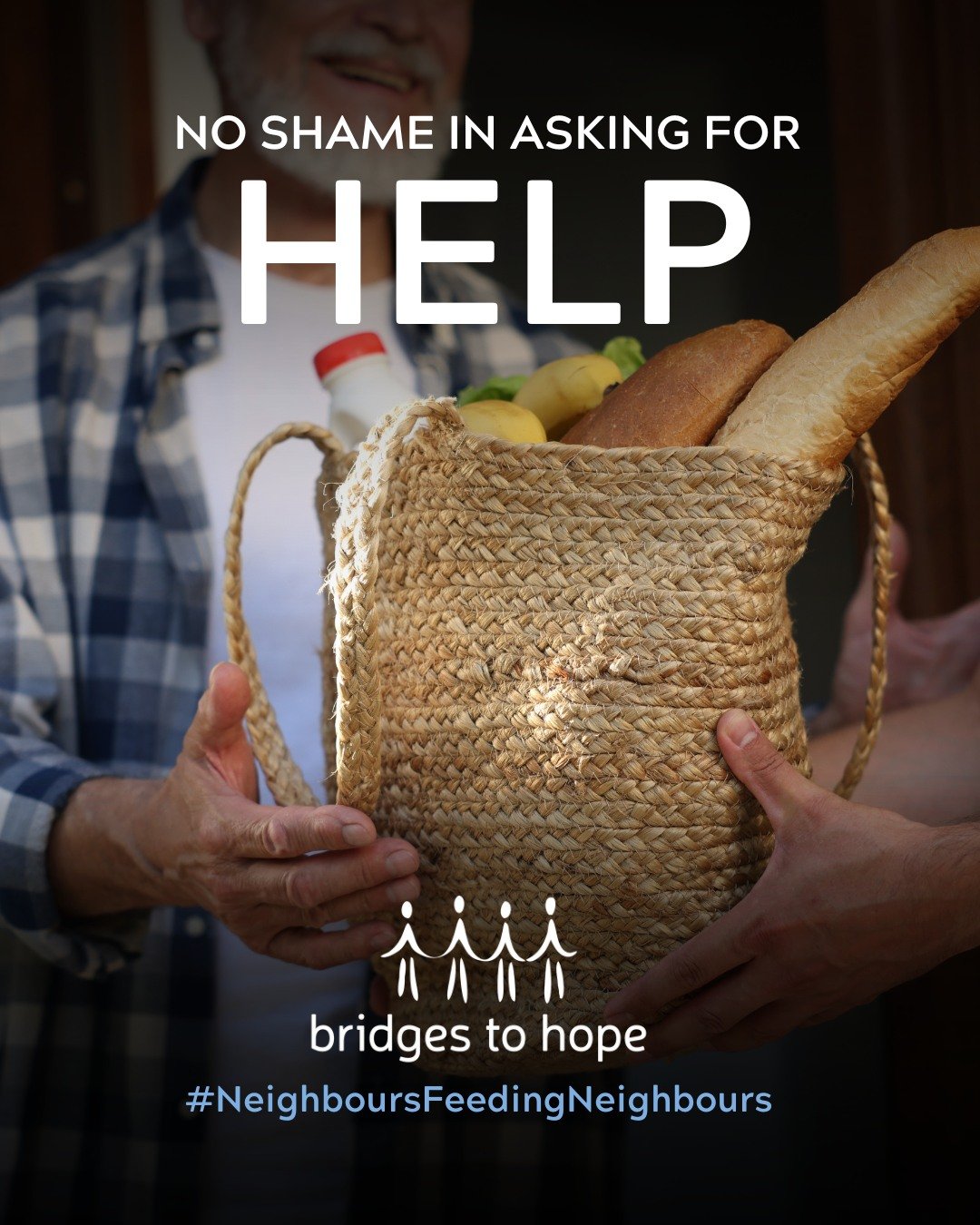 At Bridges to Hope, we believe there is no shame in asking for help. 
We helped nourish over 17,000 of our neighbours last year, with one-third being children under the age of 18.

We are working toward a future where all of our neighbours have acces