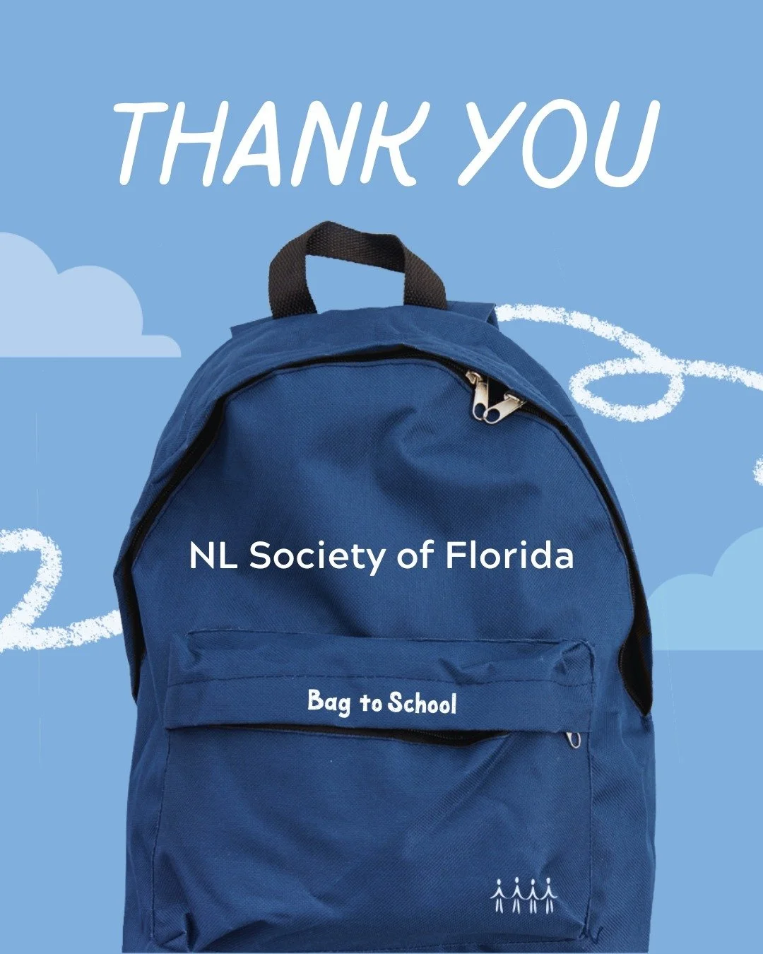 ✨🎒We are so grateful to the NL Society of Florida for their generous support of our Bag to School program!

The Society contributed $1,000 worth of backpacks and school supplies, helping K-12 students head back to class this September prepared and c