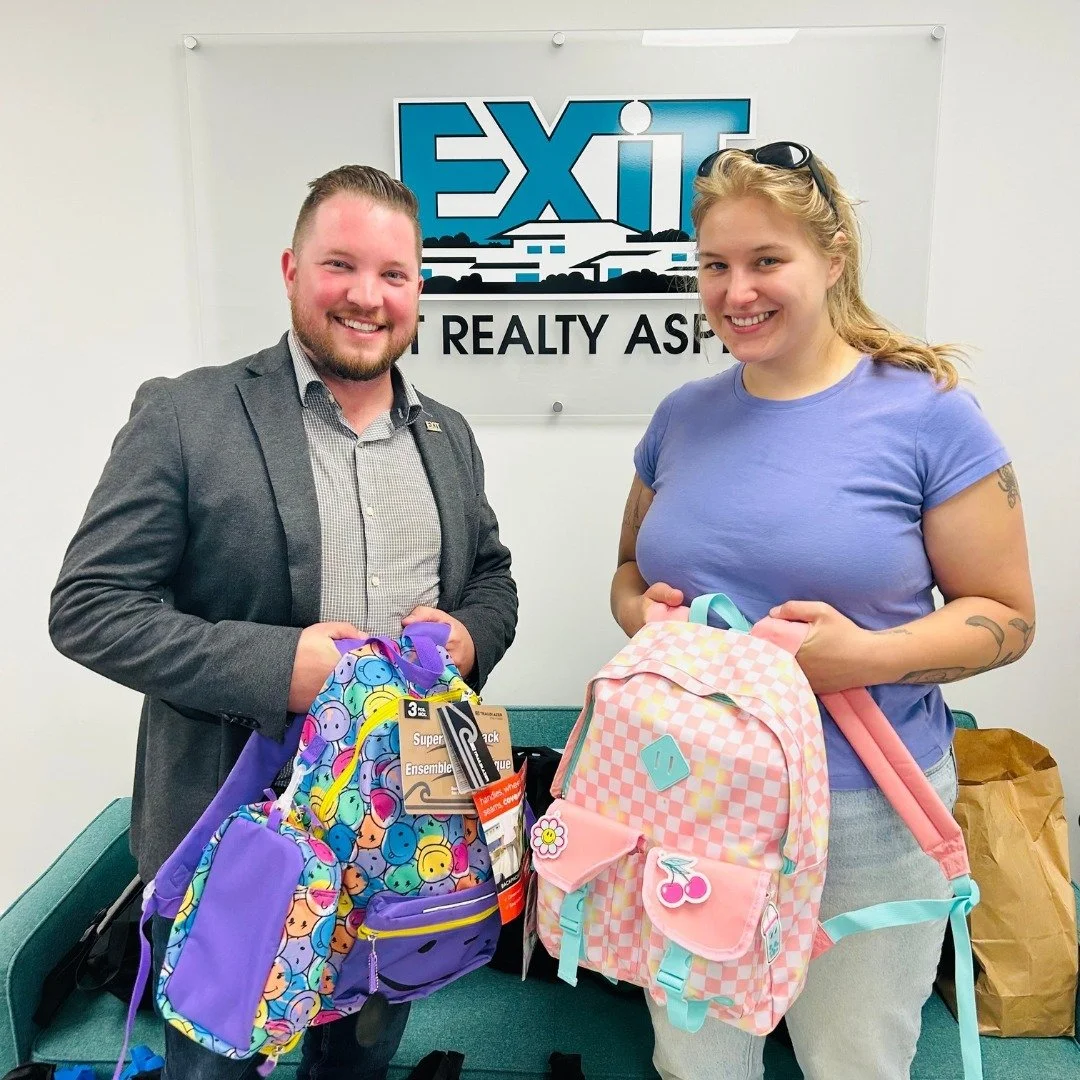 ✨🎒A big thank-you to the folks at @exitrealtyaspire, some of our regular supporters, for hosting a school supply drive this past Saturday in support of our Bag to School program!

Your ongoing support means so much to us. Thanks to your efforts, mor